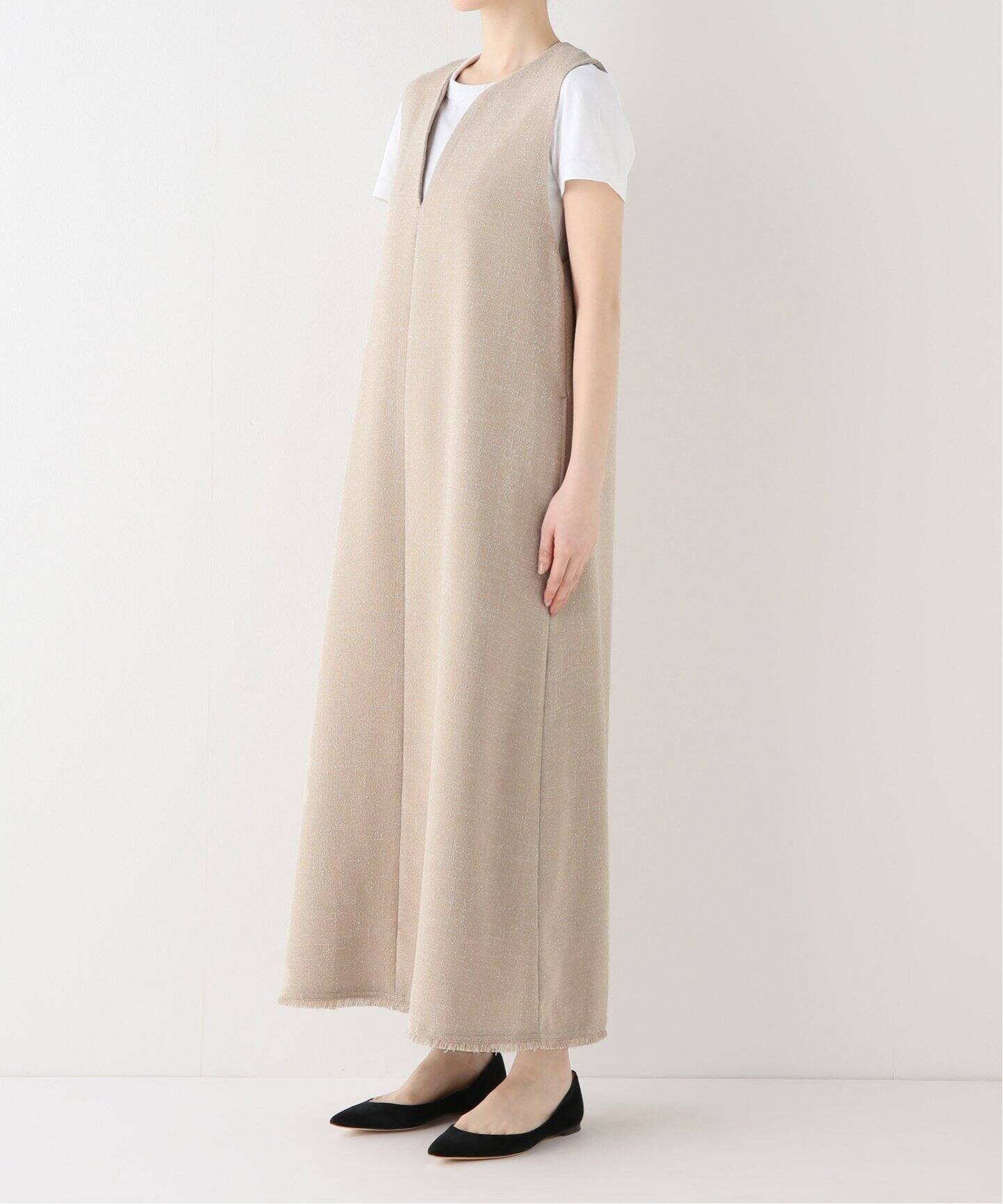 ループツイードキーネックワンピース（ワンピース）｜SLOBE IENA  