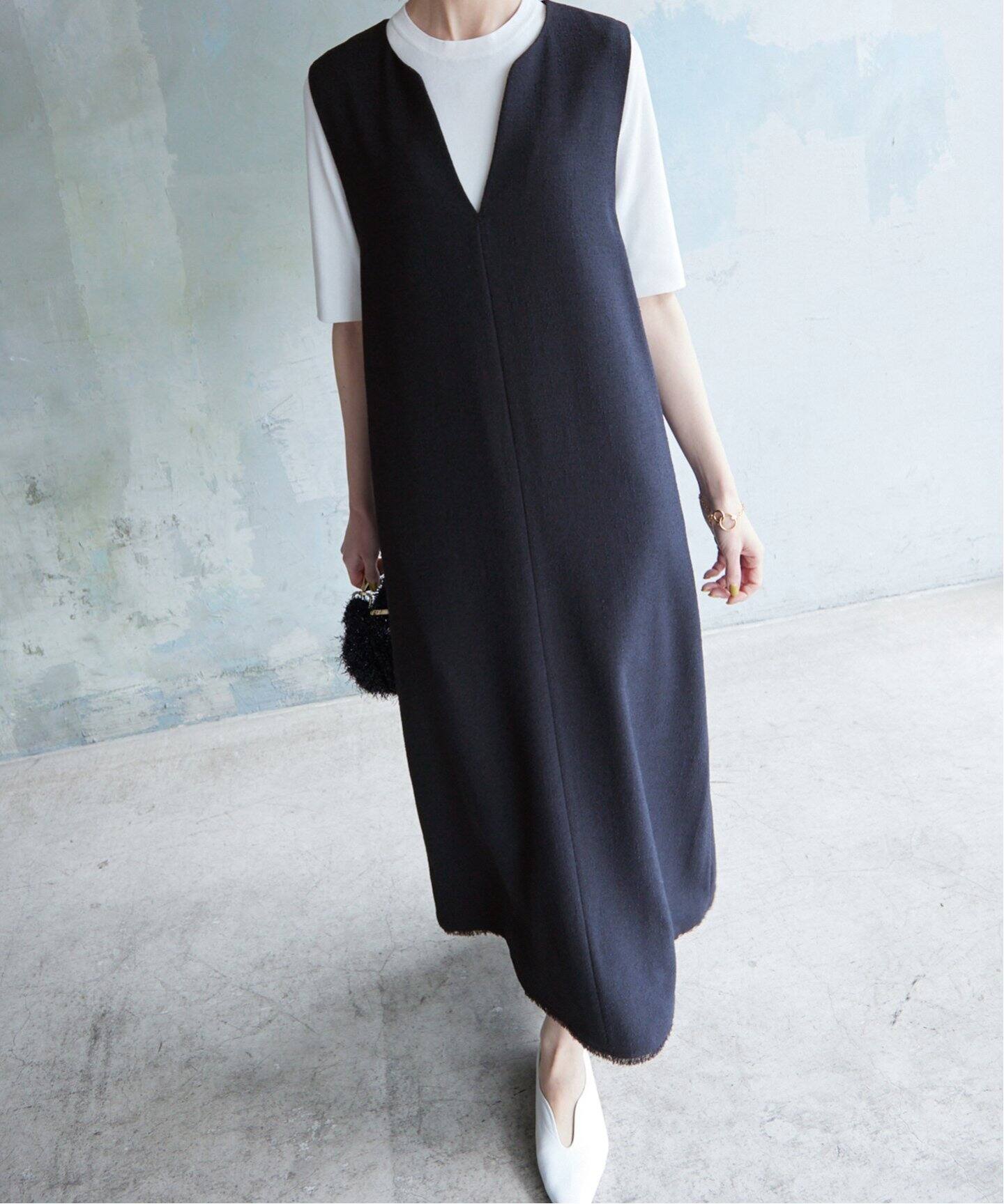 ループツイードキーネックワンピース（ワンピース）｜SLOBE IENA  