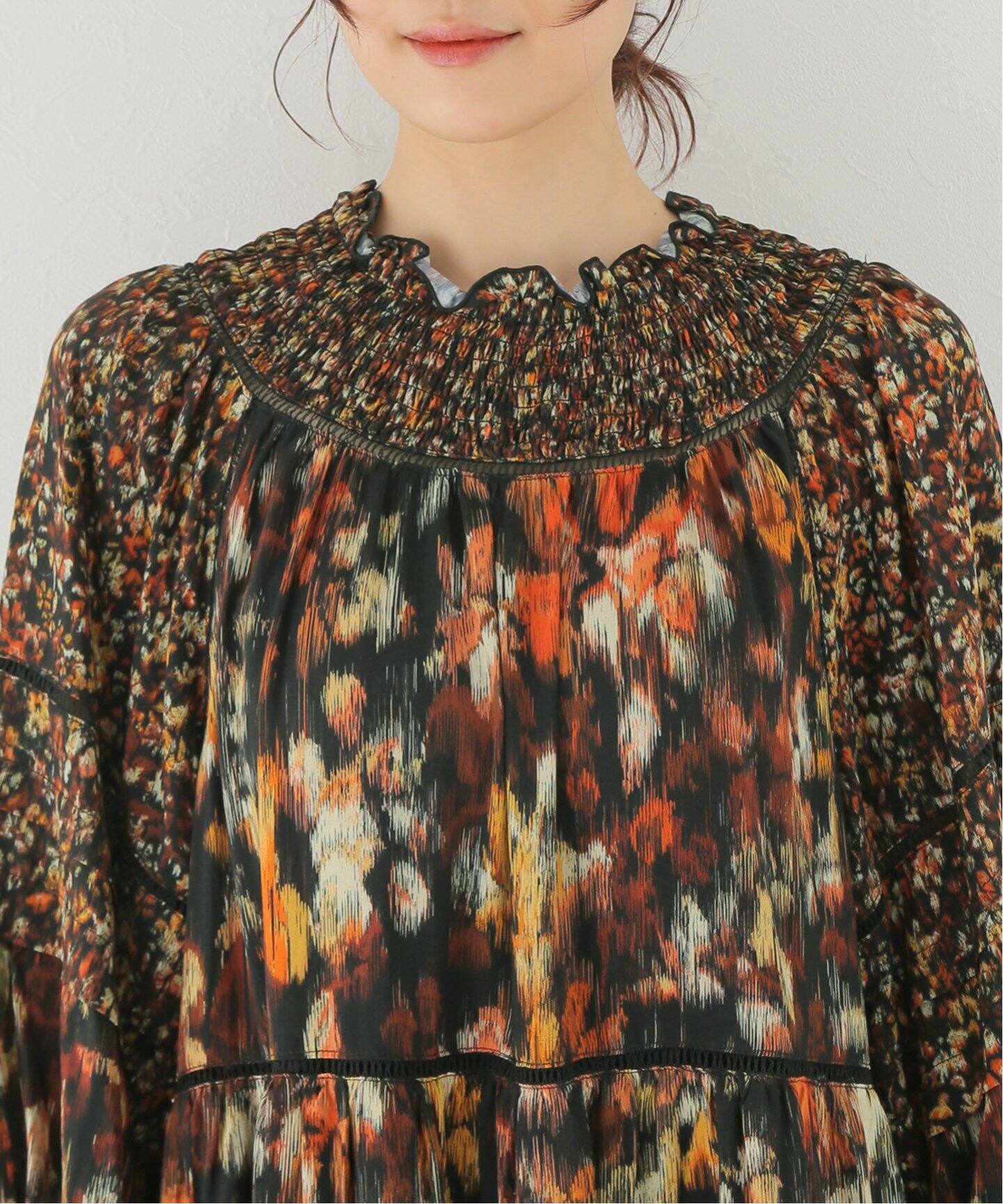 TROUILLETマルチフラワープリントワンピース（ワンピース）｜SLOBE  