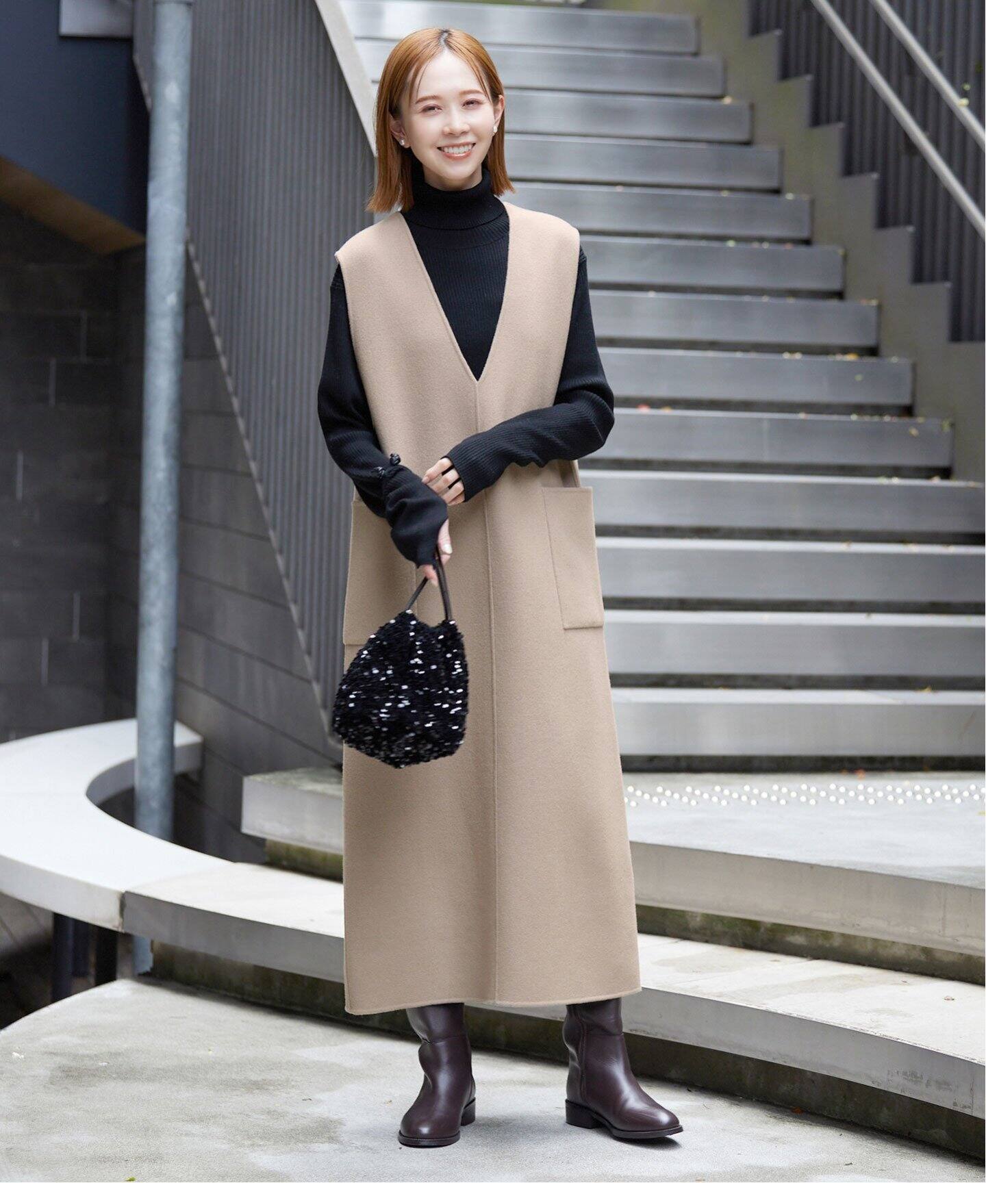 ダブルフェイスジャンスカ（ワンピース）｜SLOBE IENA（スローブ  