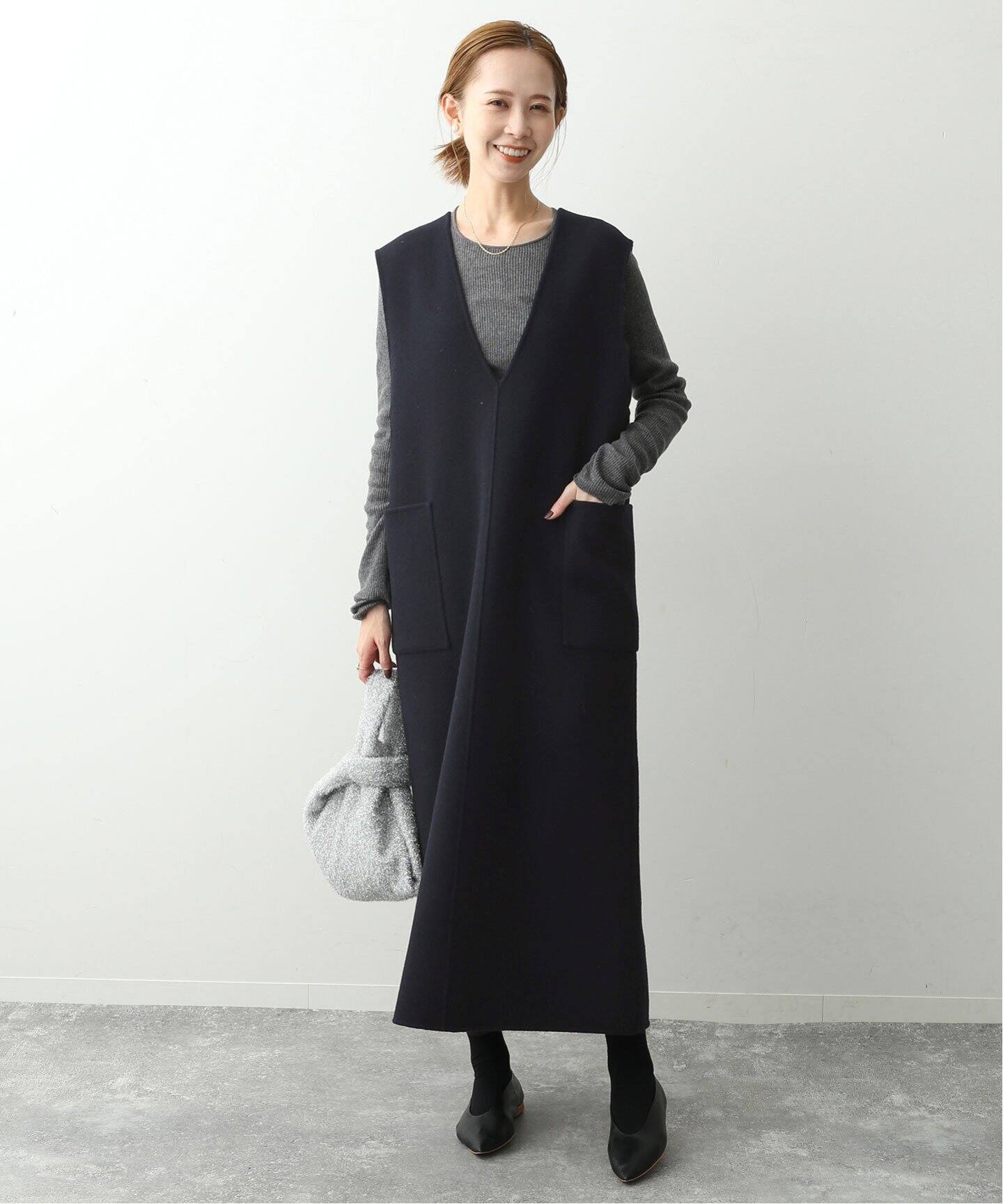 ダブルフェイスジャンスカ（ワンピース）｜SLOBE IENA（スローブ  