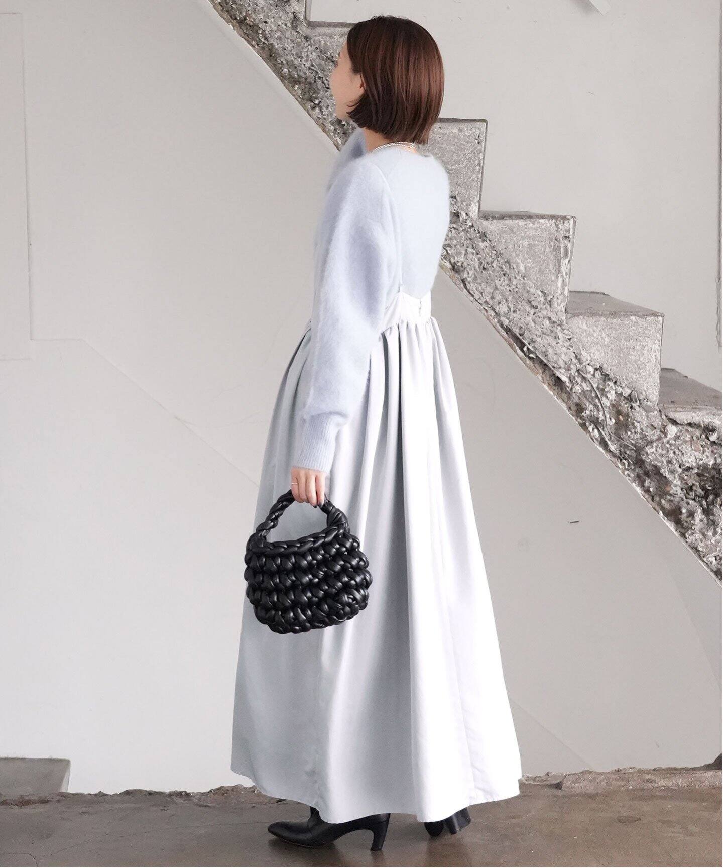 タフタ ギャザーキャミワンピース（ワンピース）｜SLOBE IENA  