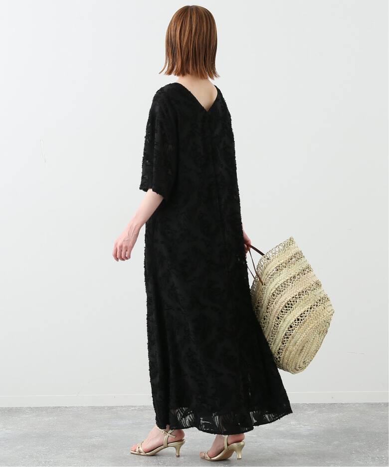 habi フラワージャガードドレス（ワンピース）｜SLOBE IENA（スローブ  