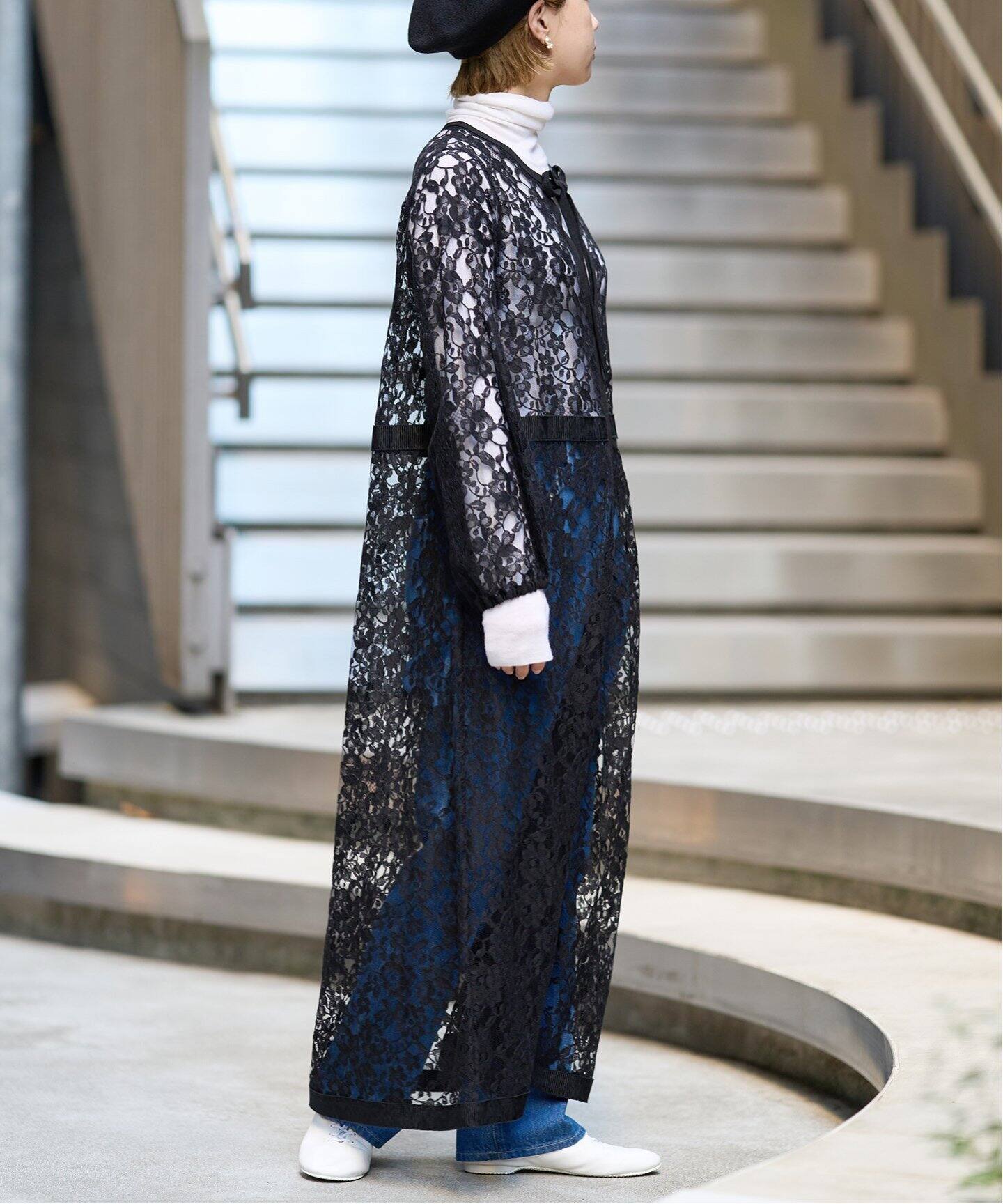 IENA LA BOUCLE リバーレースワンピース（ワンピース）｜IENA（イエナ  