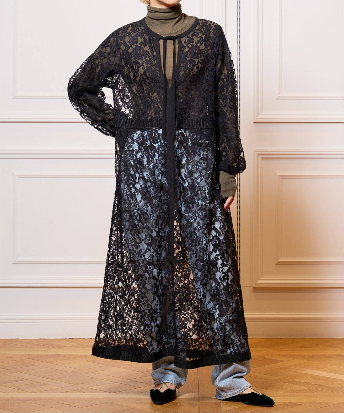 IENA LA BOUCLE リバーレースワンピース（ワンピース）｜IENA（イエナ  