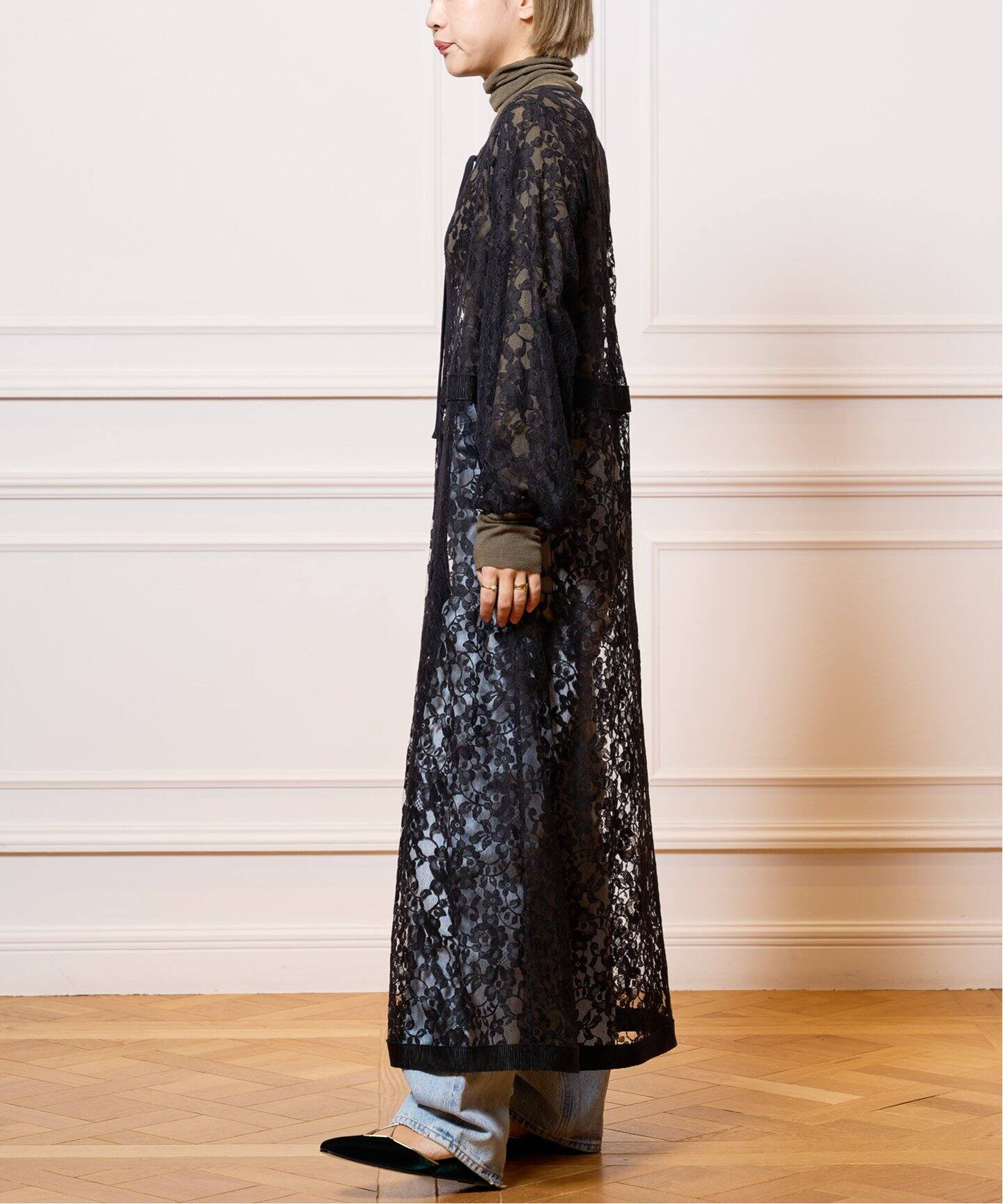 IENA LA BOUCLE リバーレースワンピース（ワンピース）｜IENA（イエナ  