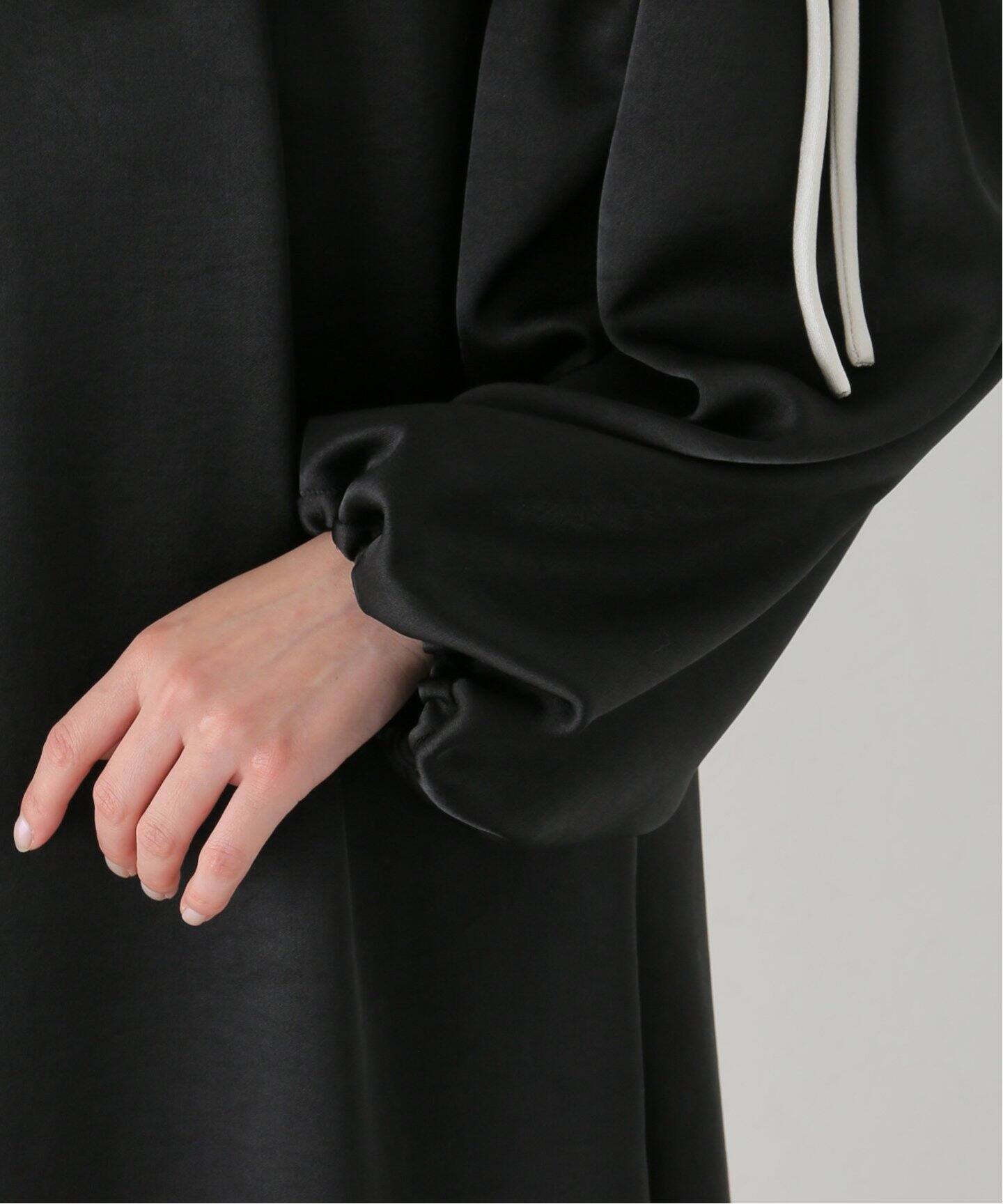 IENA LA BOUCLE ダブルサテンサックドレス（ワンピース）｜IENA 
