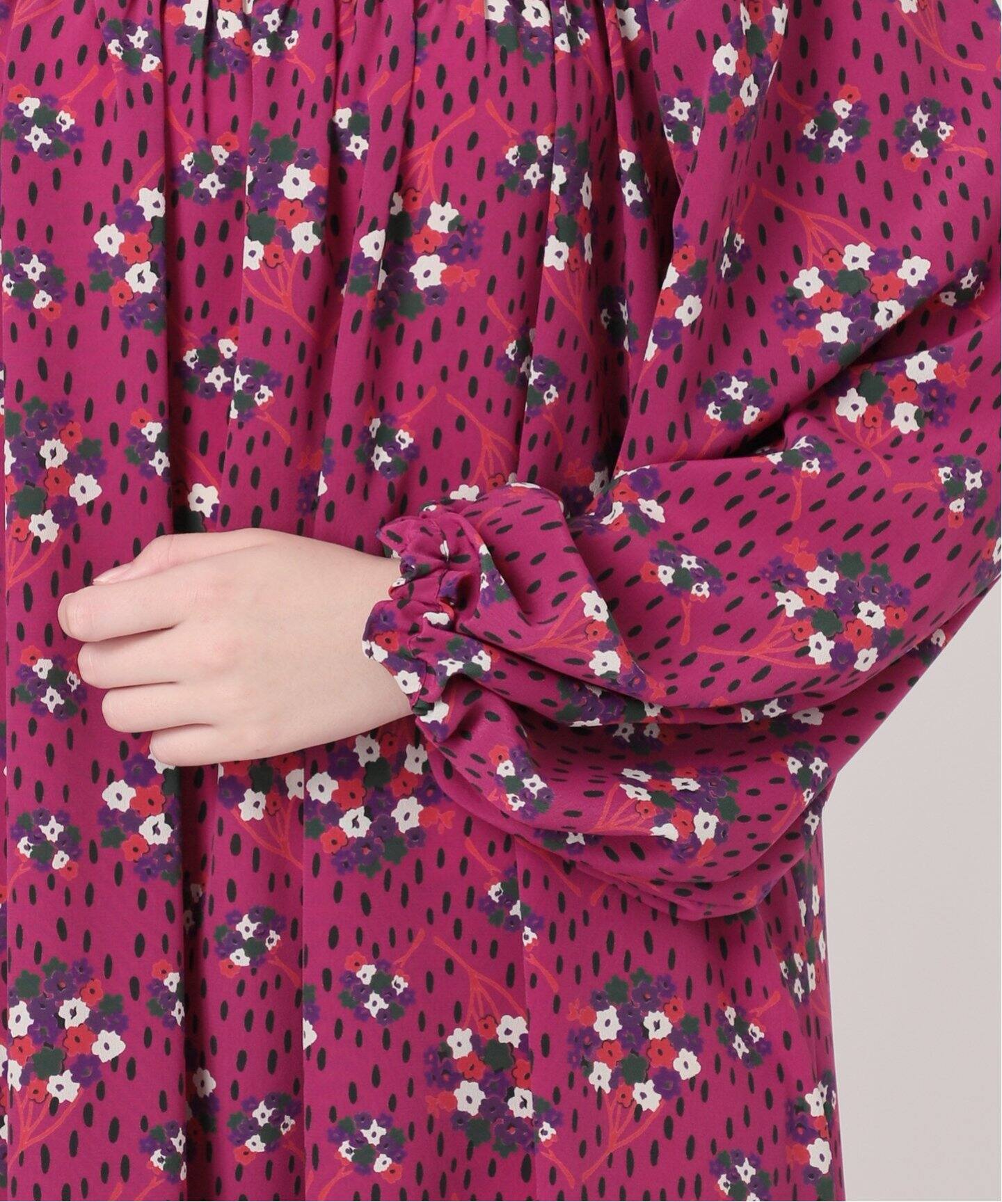 IENA LA BOUCLE フラワープリントイージードレス（ワンピース）｜IENA 