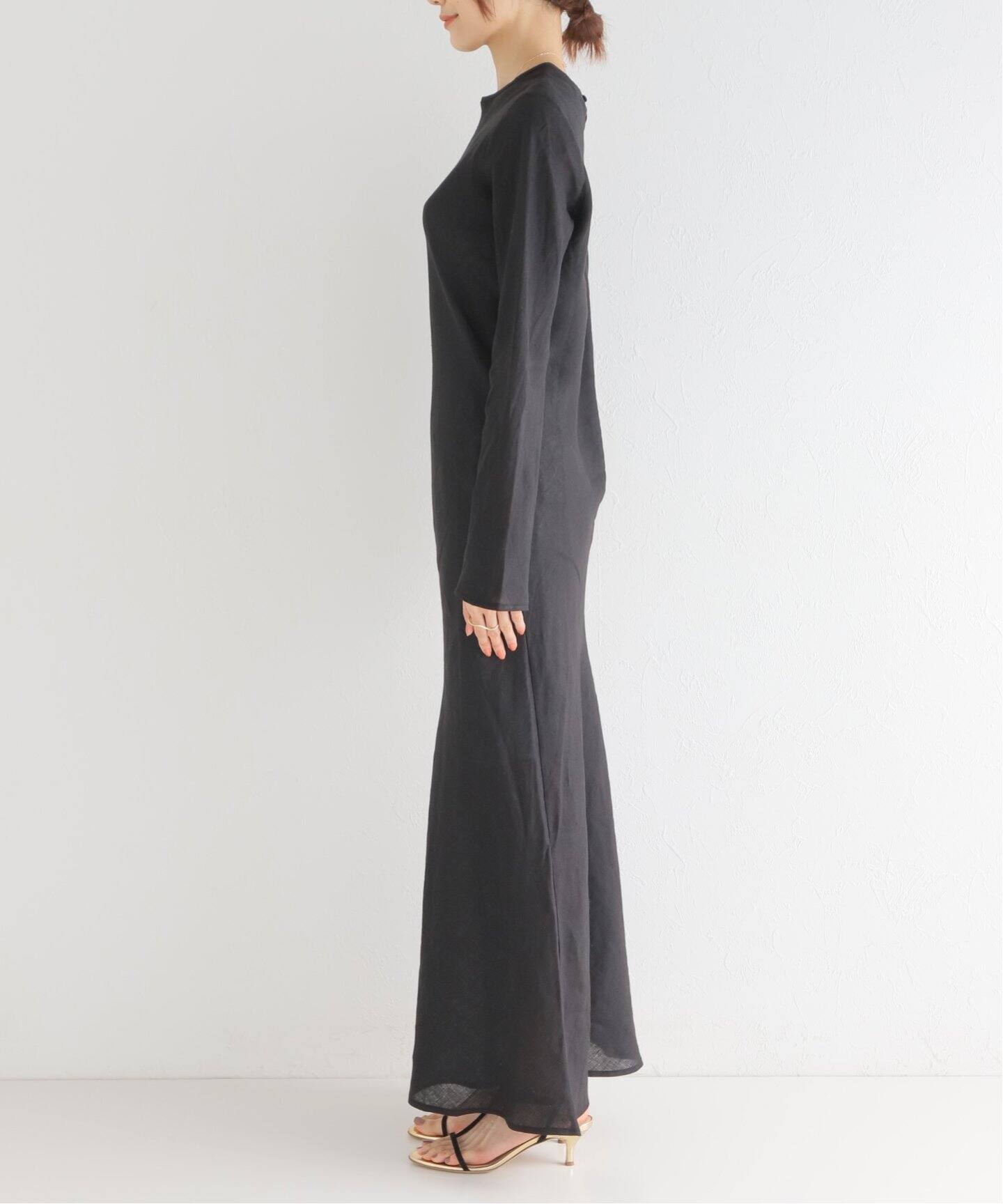 BASERANGE/ベースレンジ】pre DYDINE LONGSLEEVE ドレス（ワンピース  