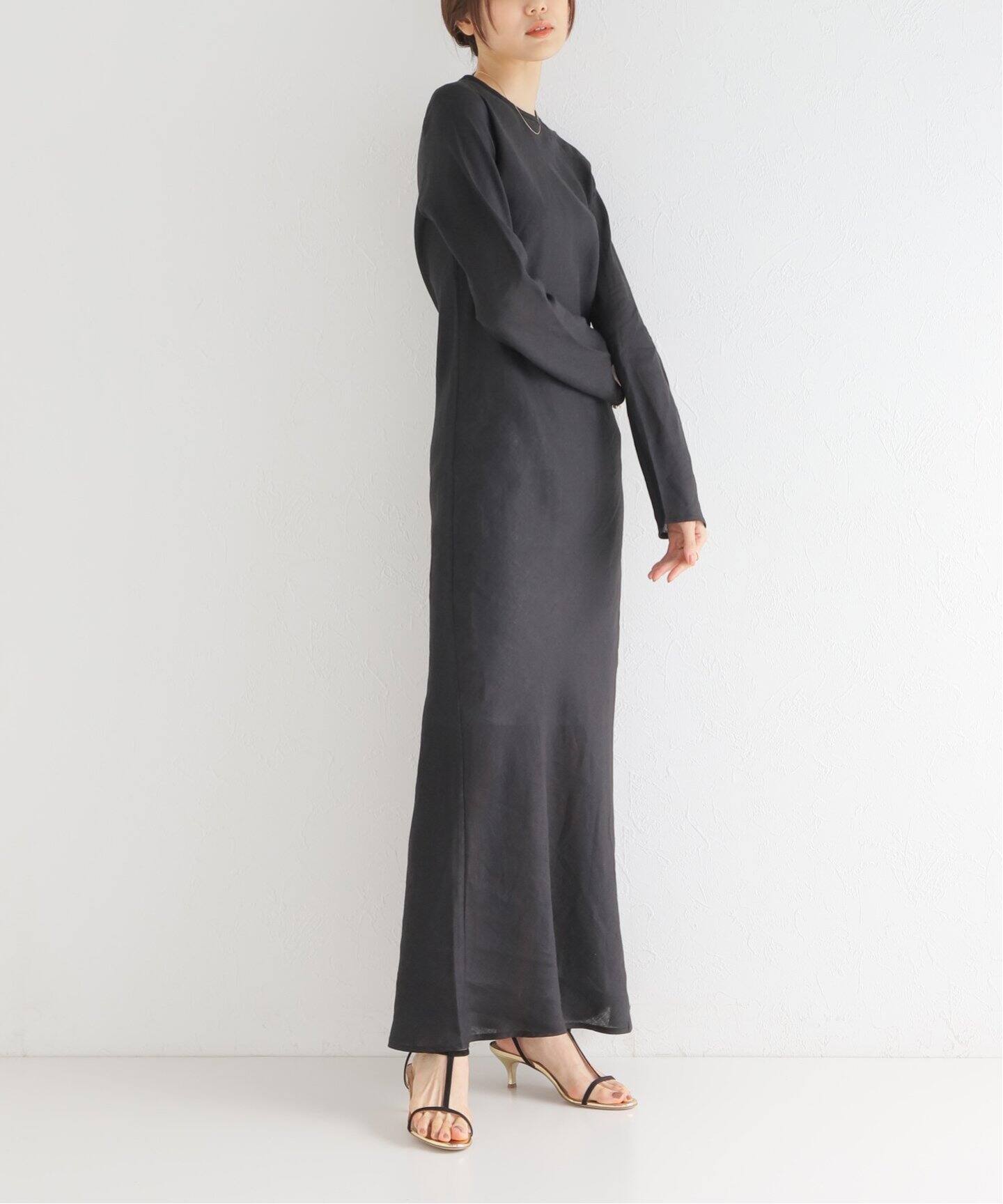 BASERANGE/ベースレンジ】pre DYDINE LONGSLEEVE ドレス（ワンピース  
