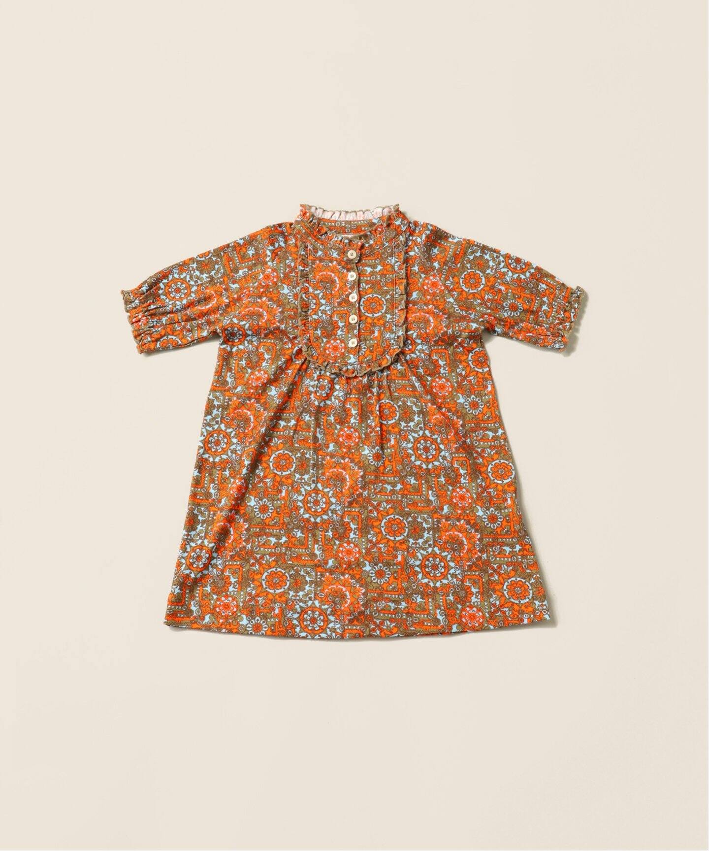 Misha&Puff/ミーシャアンドパフ】Ruffle Mabel Dress kids(3-8y 