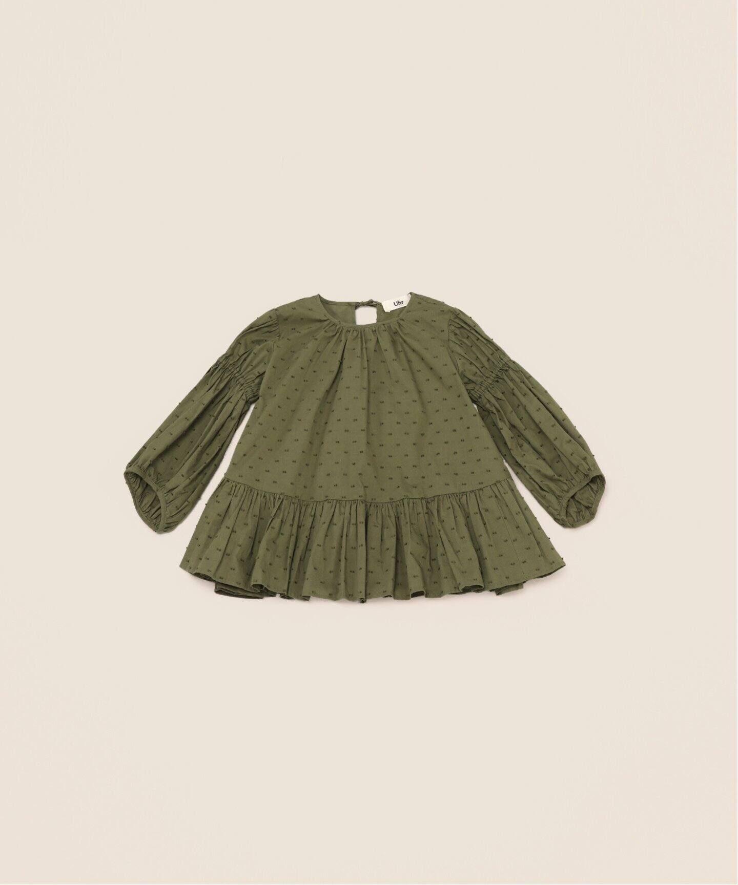 Uhr baby&kids/ウーア ベビーアンド キッズ】ドットミニドレス baby 