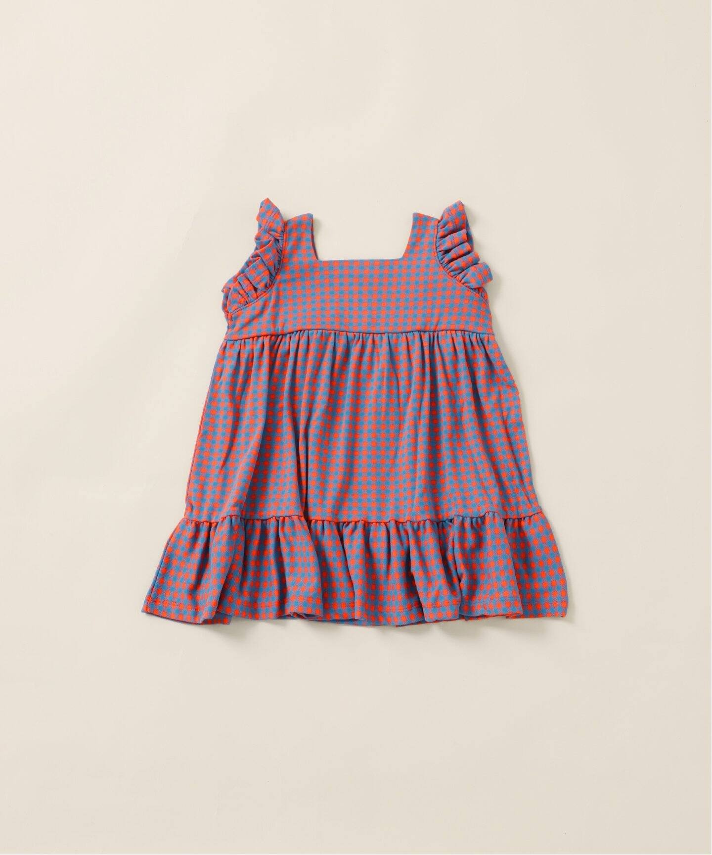 Misha&Puff/ミーシャアンドパフ】Ruffle Sleeve Dress(3-8y)（キッズ  