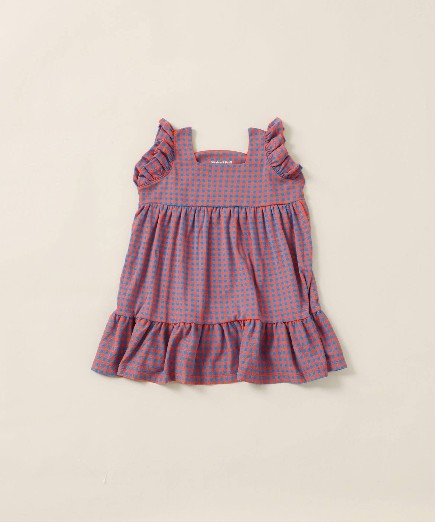 Misha&Puff/ミーシャアンドパフ】Ruffle Sleeve Dress(3-8y)（キッズ 