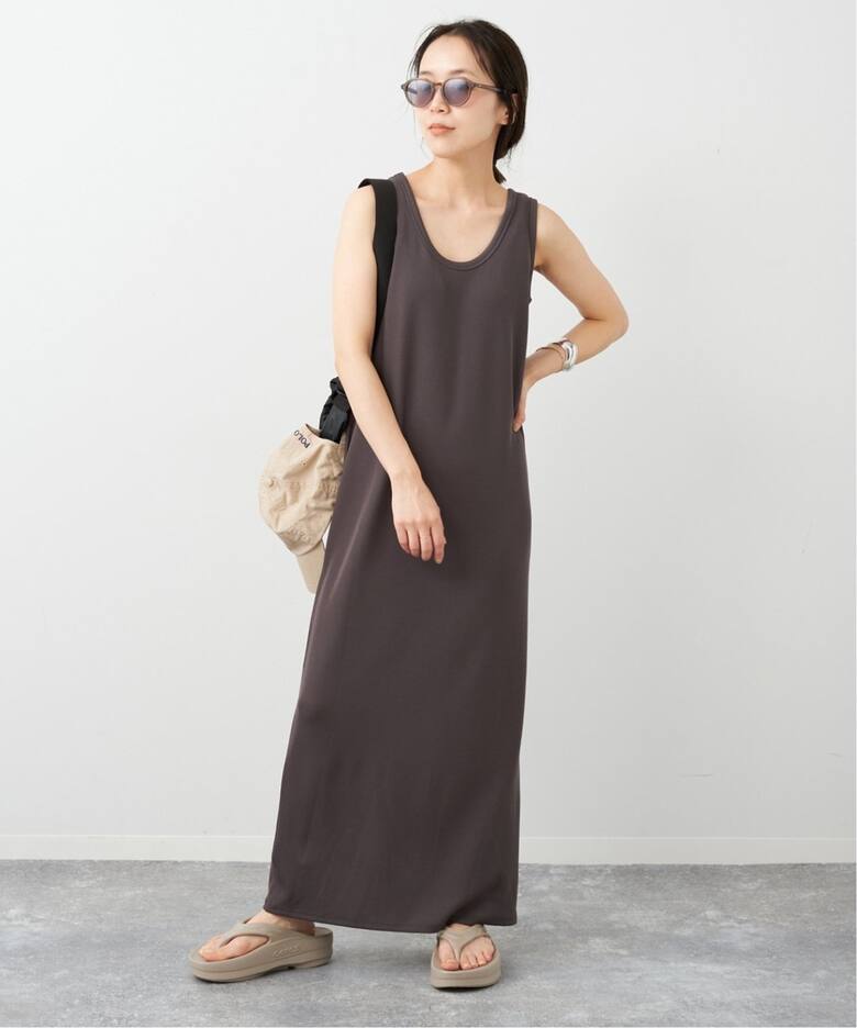 追加》リブタンクワンピース2（ワンピース）｜Plage（プラージュ）の 