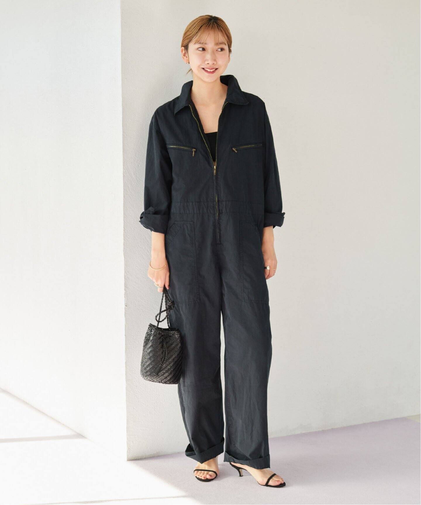 Plage Flight suit ネイビー36
