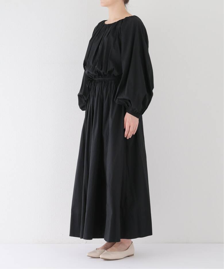 Lawn ブラウジング ギャザーワンピース（ワンピース）｜Plage  