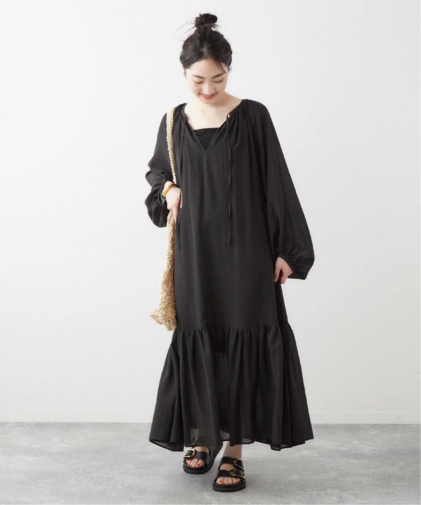 Sheer Voile ティアードワンピース（ワンピース）｜Plage（プラージュ  