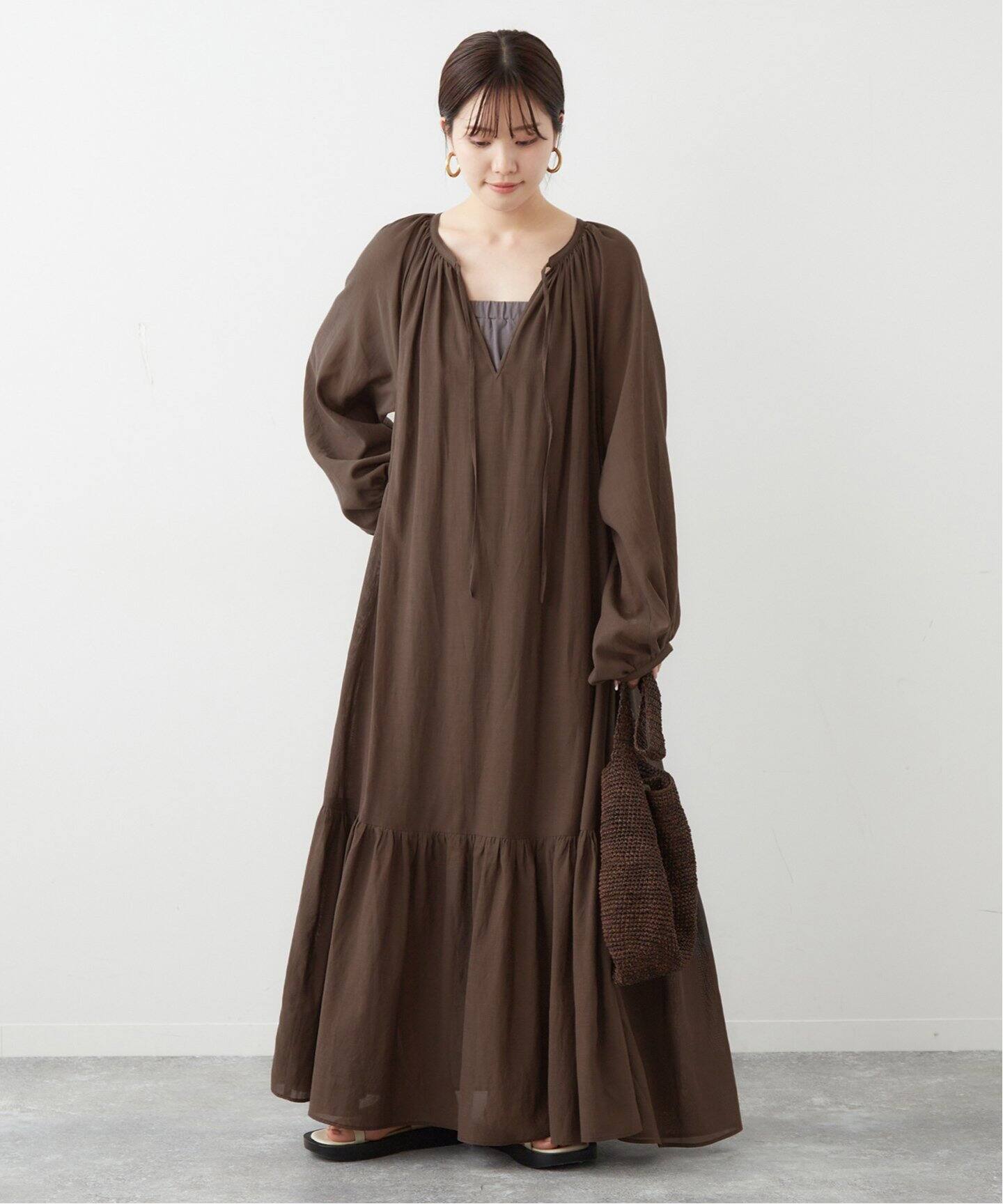 Sheer Voile ティアードワンピース（ワンピース）｜Plage（プラージュ  