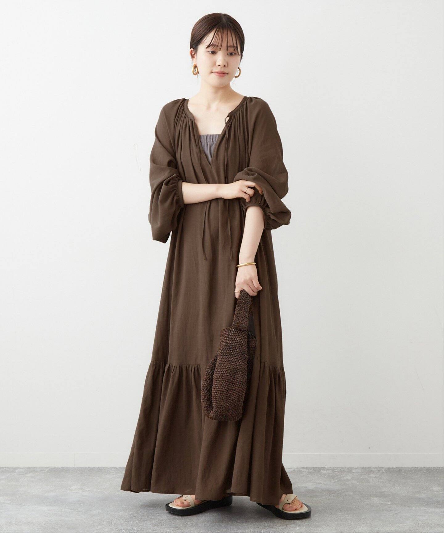 Sheer Voile ティアードワンピース（ワンピース）｜Plage（プラージュ  