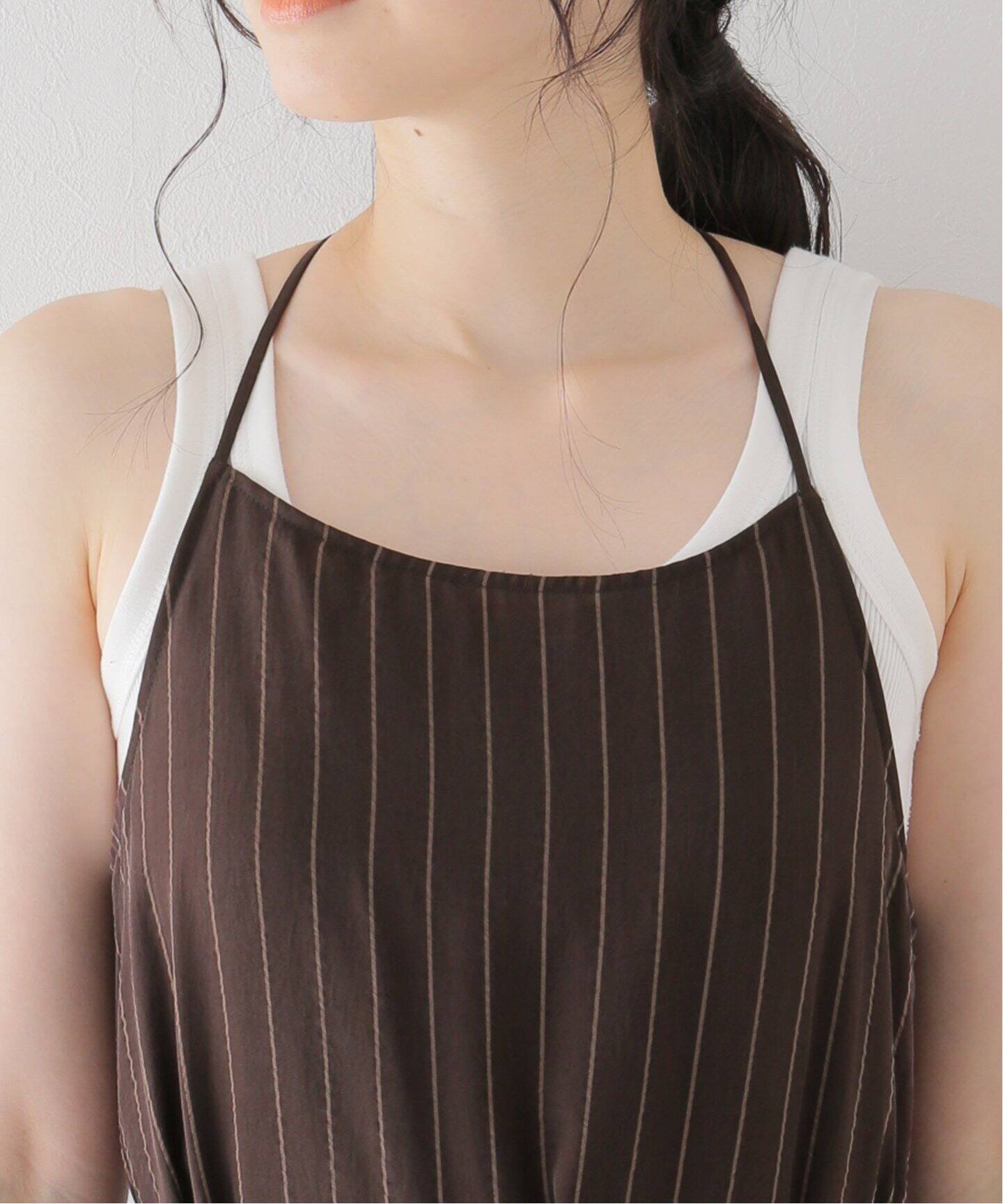 Stripe キャミソール ワンピース（ワンピース）｜Plage（プラージュ  