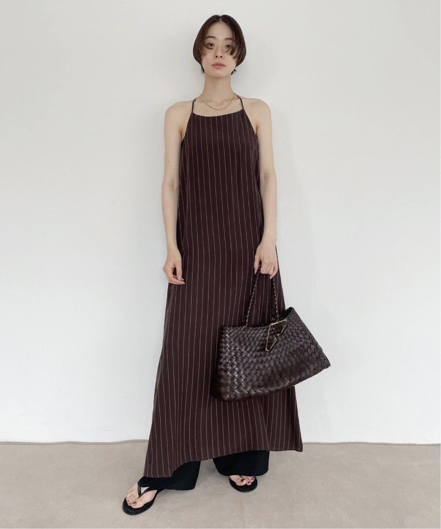 Stripe キャミソール ワンピース（ワンピース）｜Plage（プラージュ  