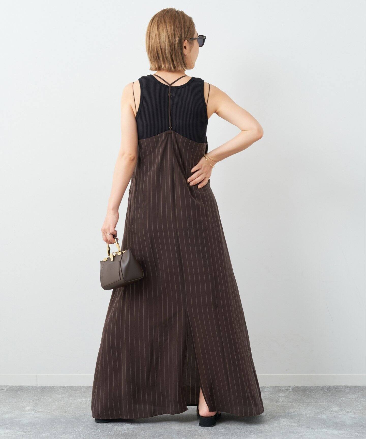 Stripe キャミソール ワンピース（ワンピース）｜Plage（プラージュ  