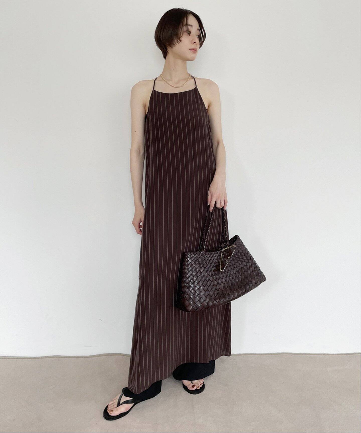 Stripe キャミソール ワンピース（ワンピース）｜Plage（プラージュ  