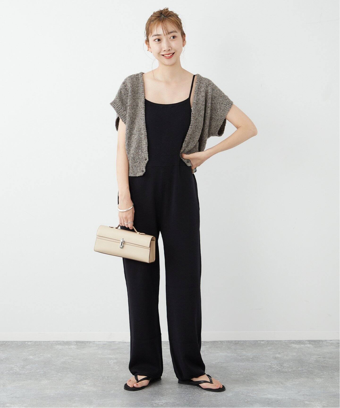 CO/W KNIT オールインワン（つなぎ／オールインワン）｜Plage 