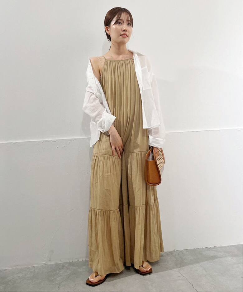 RAMIE COTTON MAXI ワンピース（ワンピース）｜Plage  