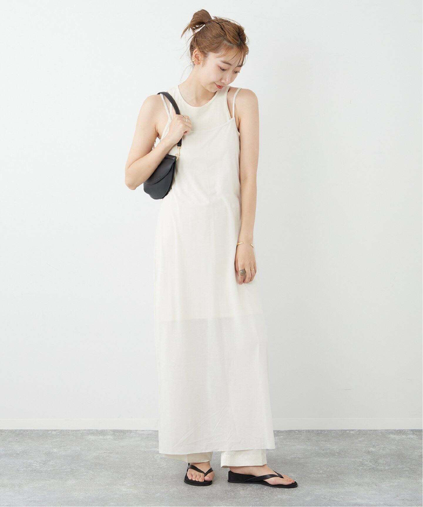 plage AIRLY SHEER CAMI ワンピース 