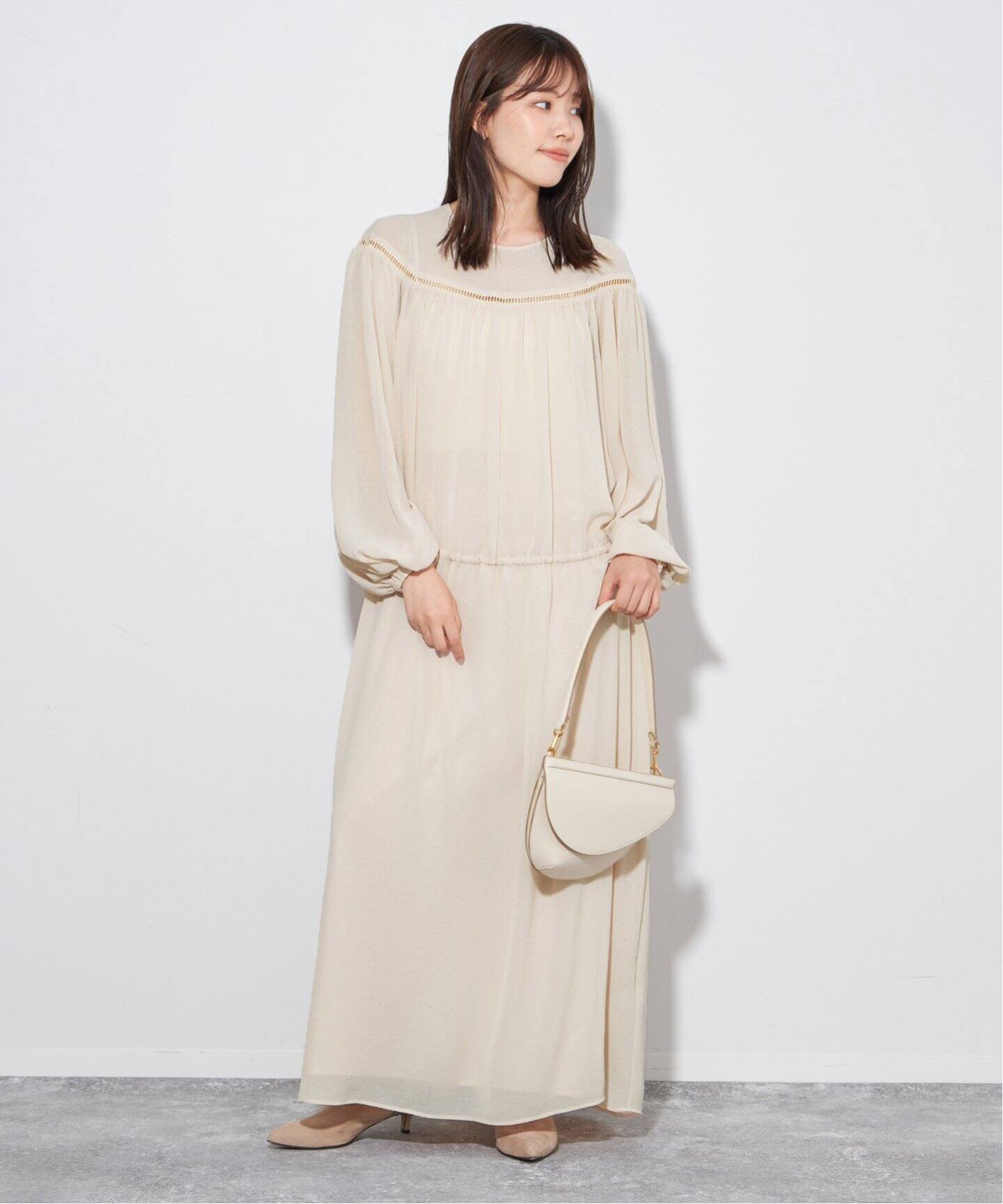 CREPE MAXI ワンピース（ワンピース）｜Plage（プラージュ）の通販  