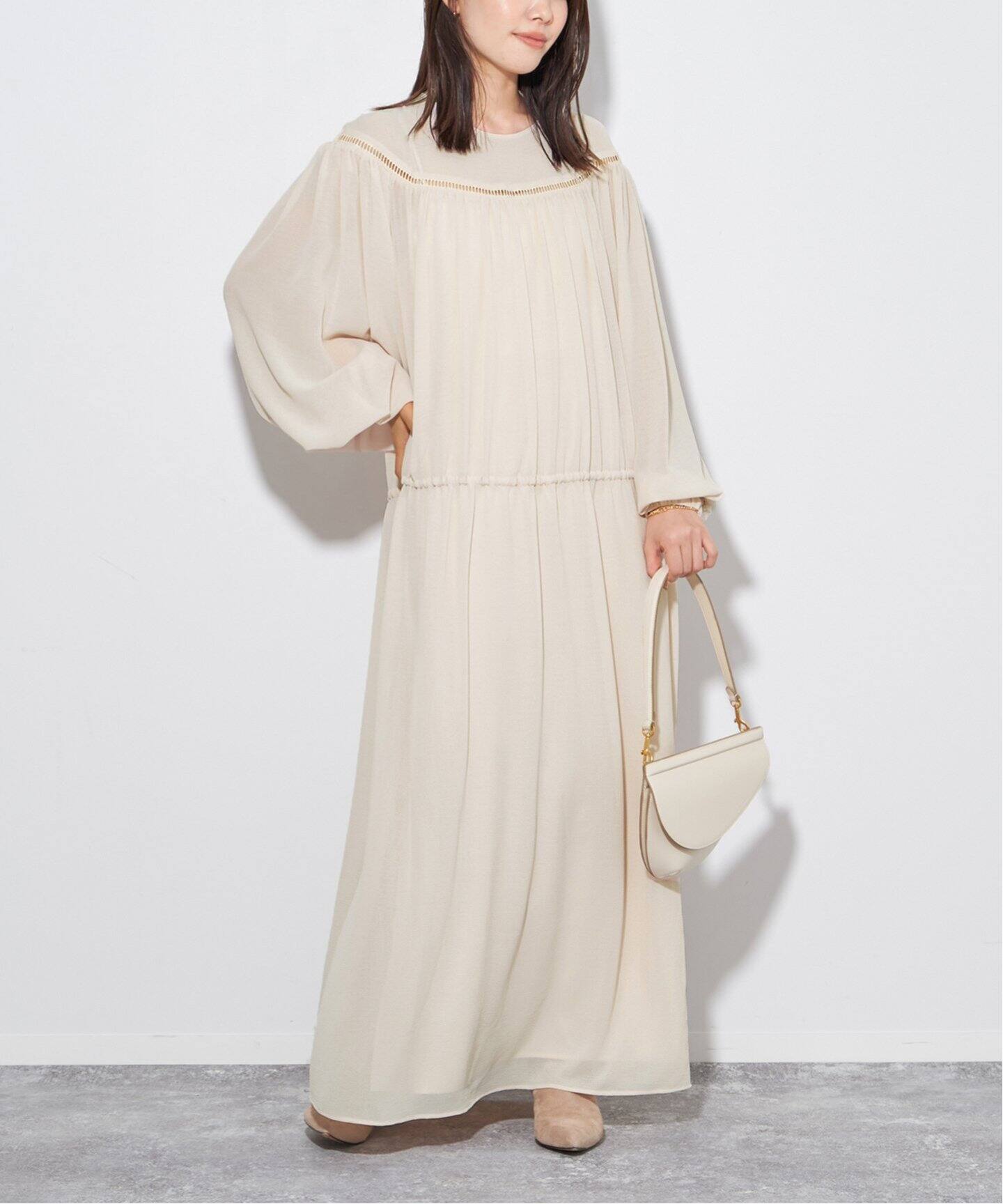 CREPE MAXI ワンピース（ワンピース）｜Plage（プラージュ）の通販  