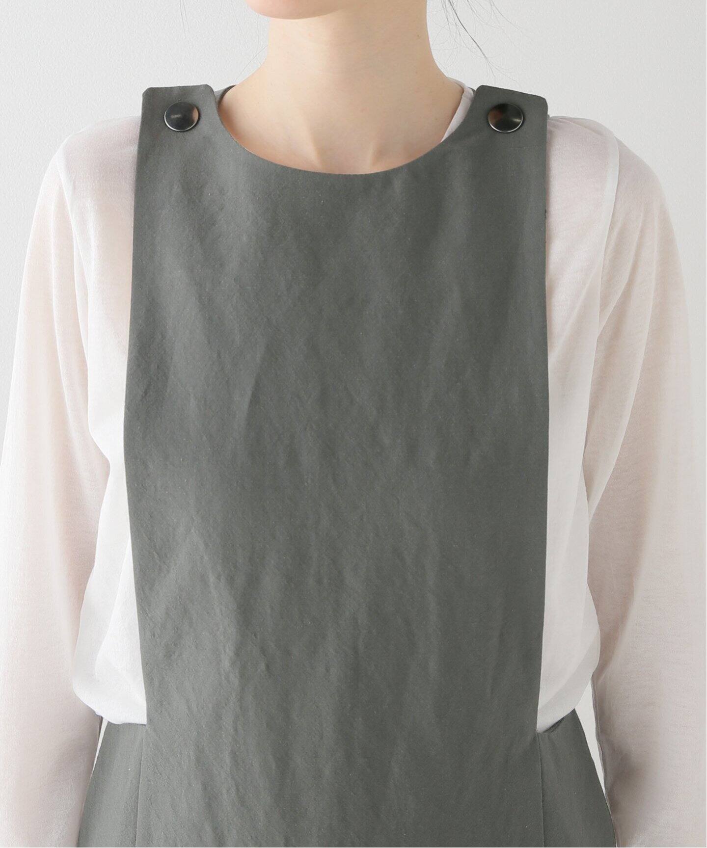 JANE SMITH/ジェーンスミス】 WLC SIDE OPEN ジャンパードレス  