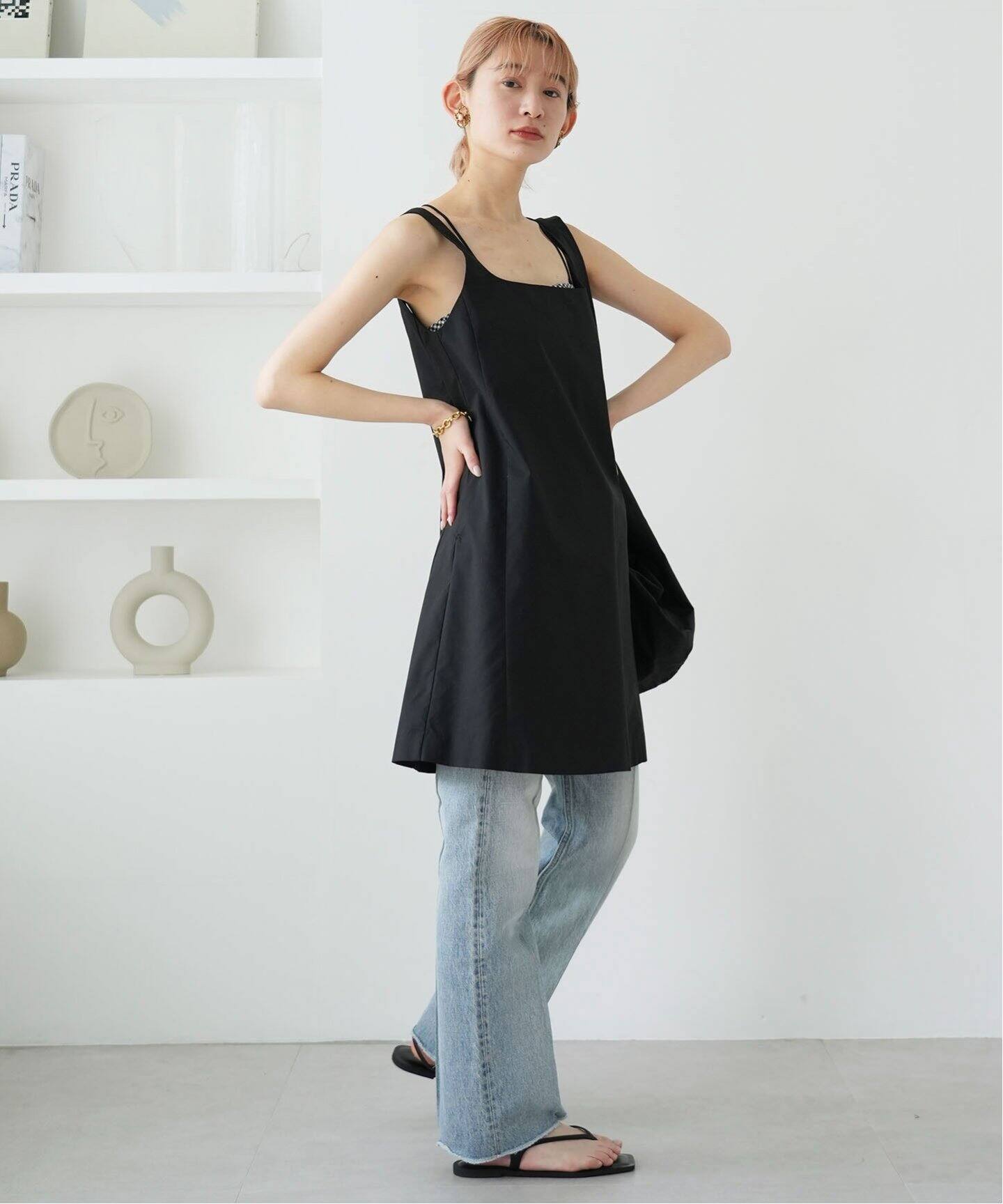 SLOBE citron. タフタミニドレス（ワンピース）｜SLOBE IENA（スローブ  