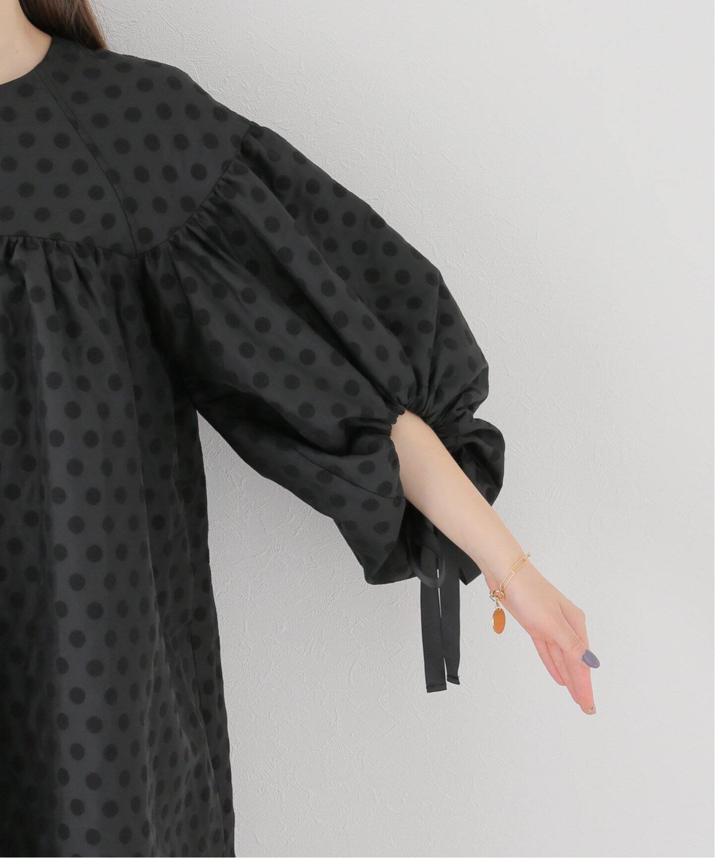 SLOBE citron. ドットジャガードミニドレス（ワンピース）｜SLOBE IENA 