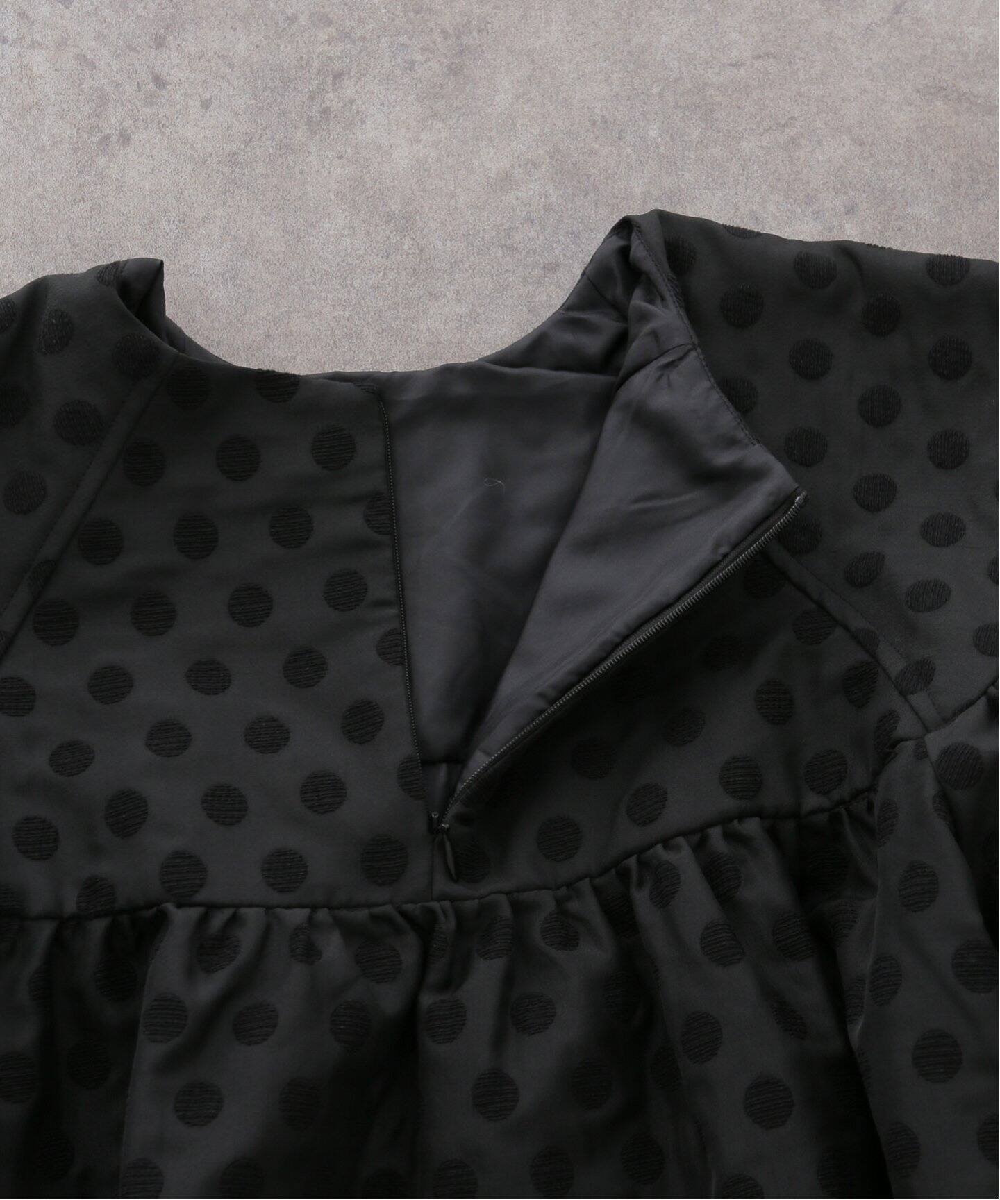 SLOBE citron. ドットジャガードミニドレス（ワンピース）｜SLOBE IENA 