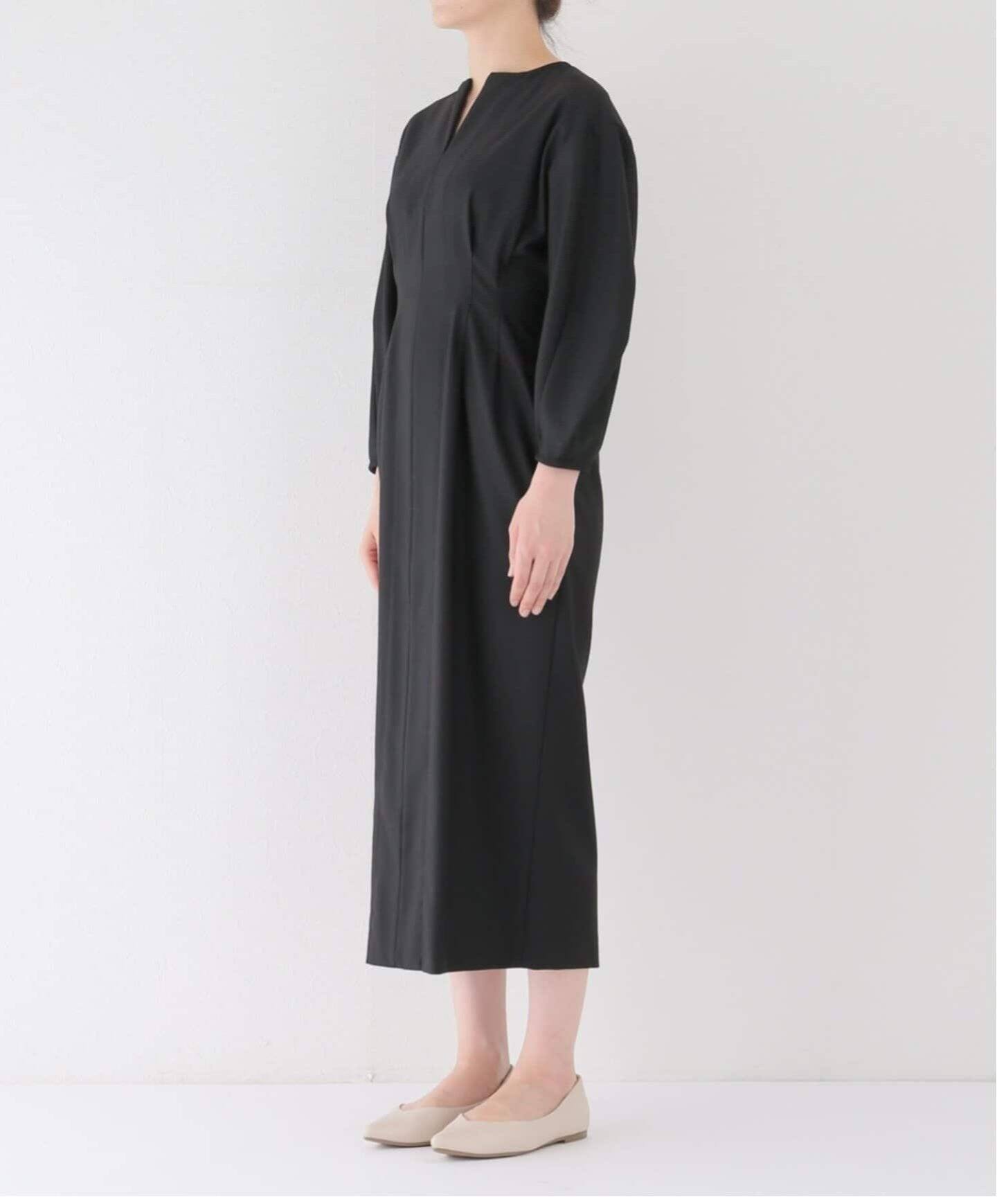 追加2》P/Ryツイルウエストシェイプワンピース（ワンピース）｜VERMEIL  