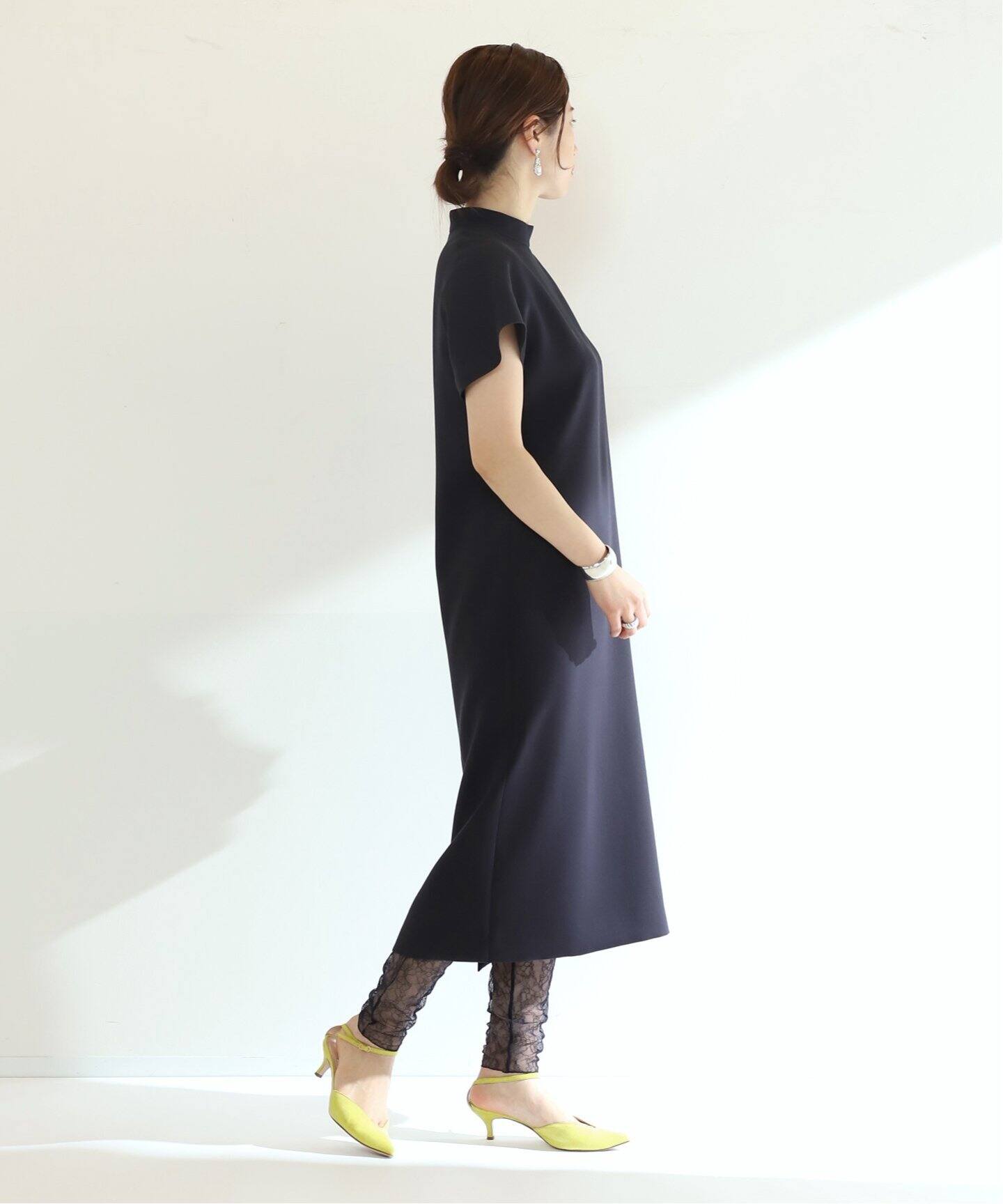 スタンドカラーワンピース（ワンピース）｜VERMEIL par iena  