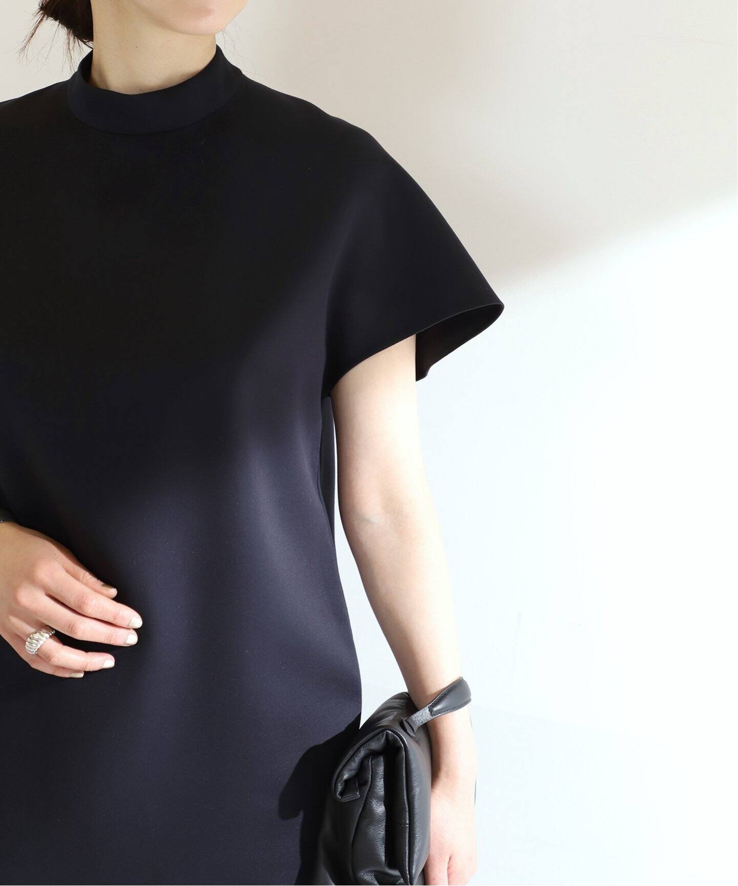 スタンドカラーワンピース（ワンピース）｜VERMEIL par iena  