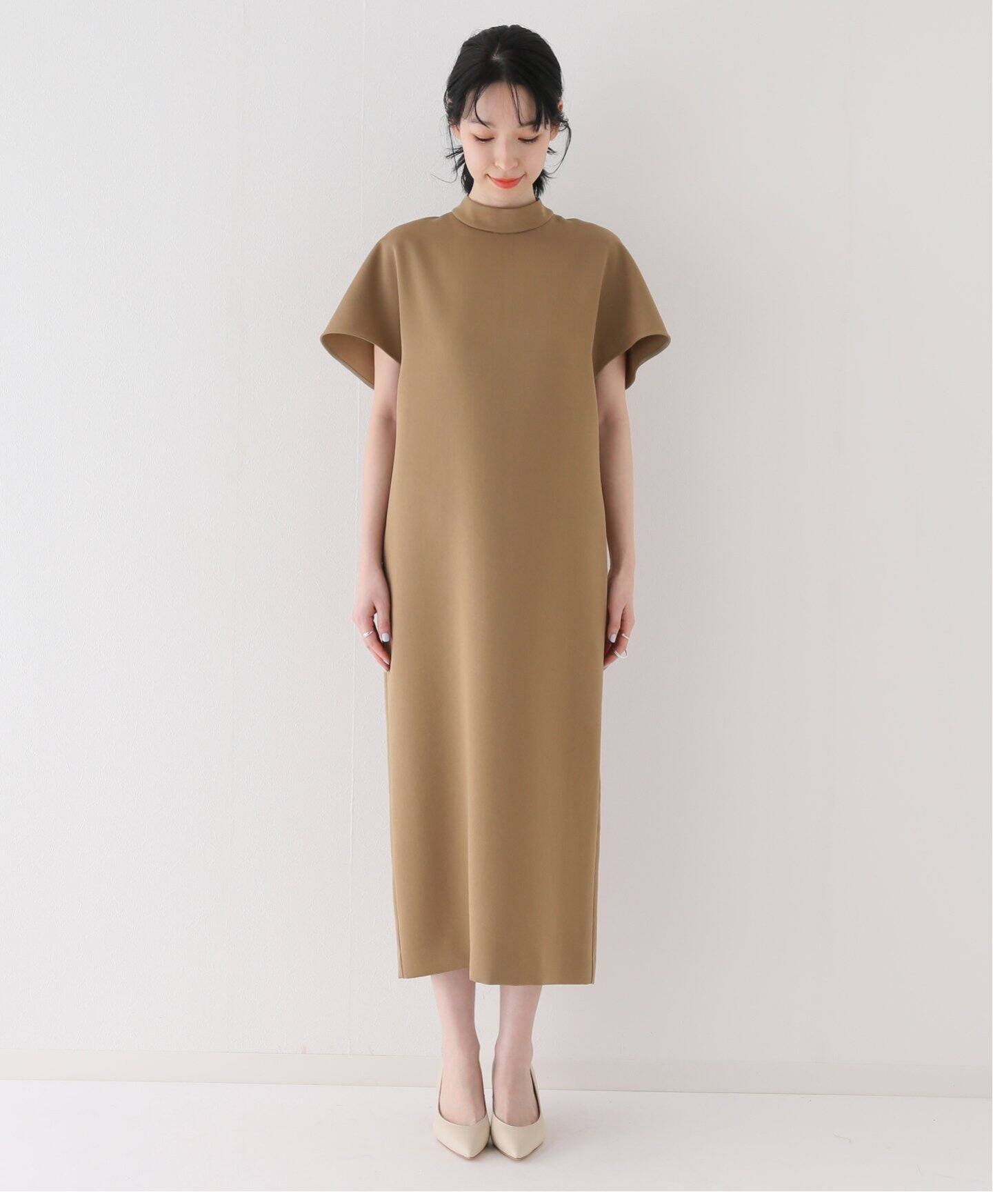 スタンドカラーワンピース（ワンピース）｜VERMEIL par iena  