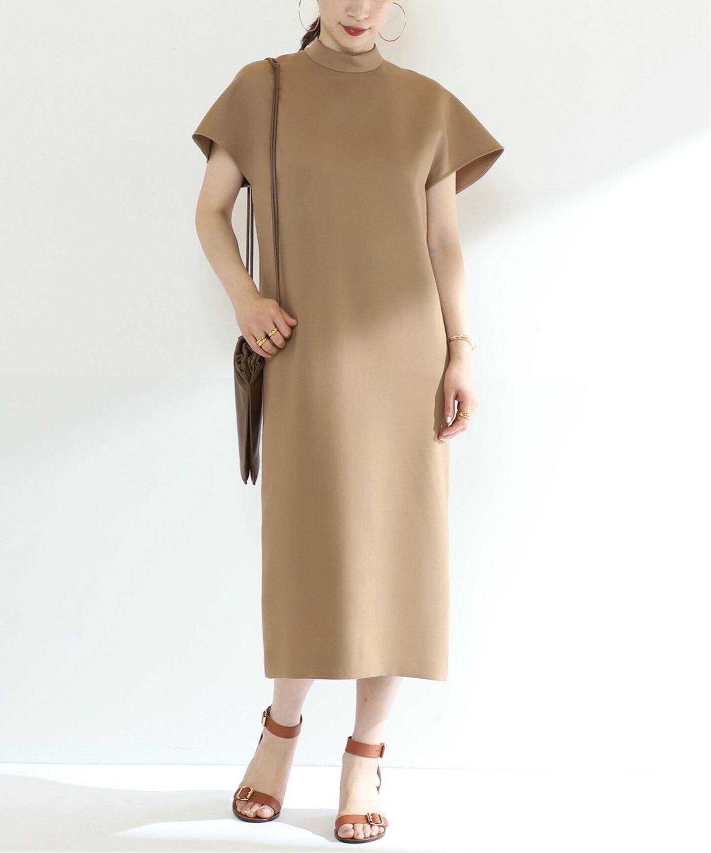 スタンドカラーワンピース（ワンピース）｜VERMEIL par iena  