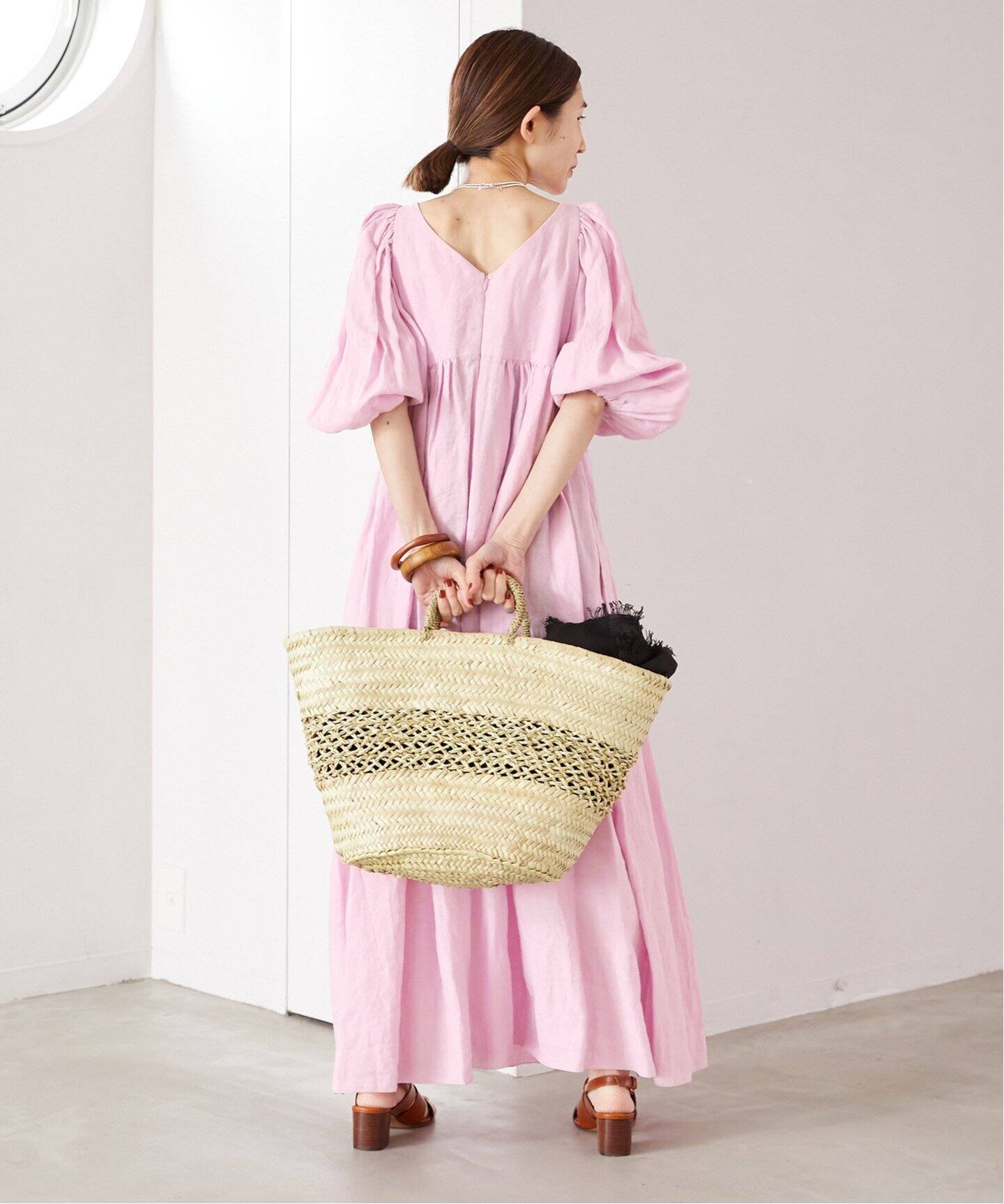 追加》ベルギーリネンワンピース（ワンピース）｜VERMEIL par iena  