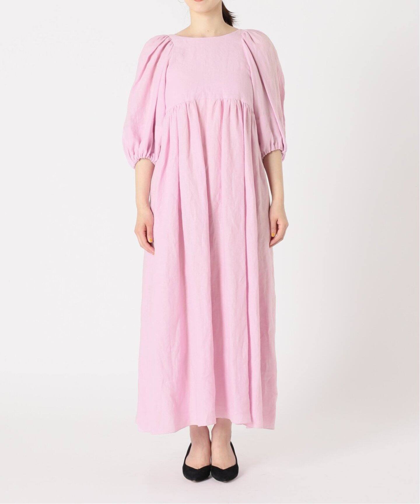 追加》ベルギーリネンワンピース（ワンピース）｜VERMEIL par iena  