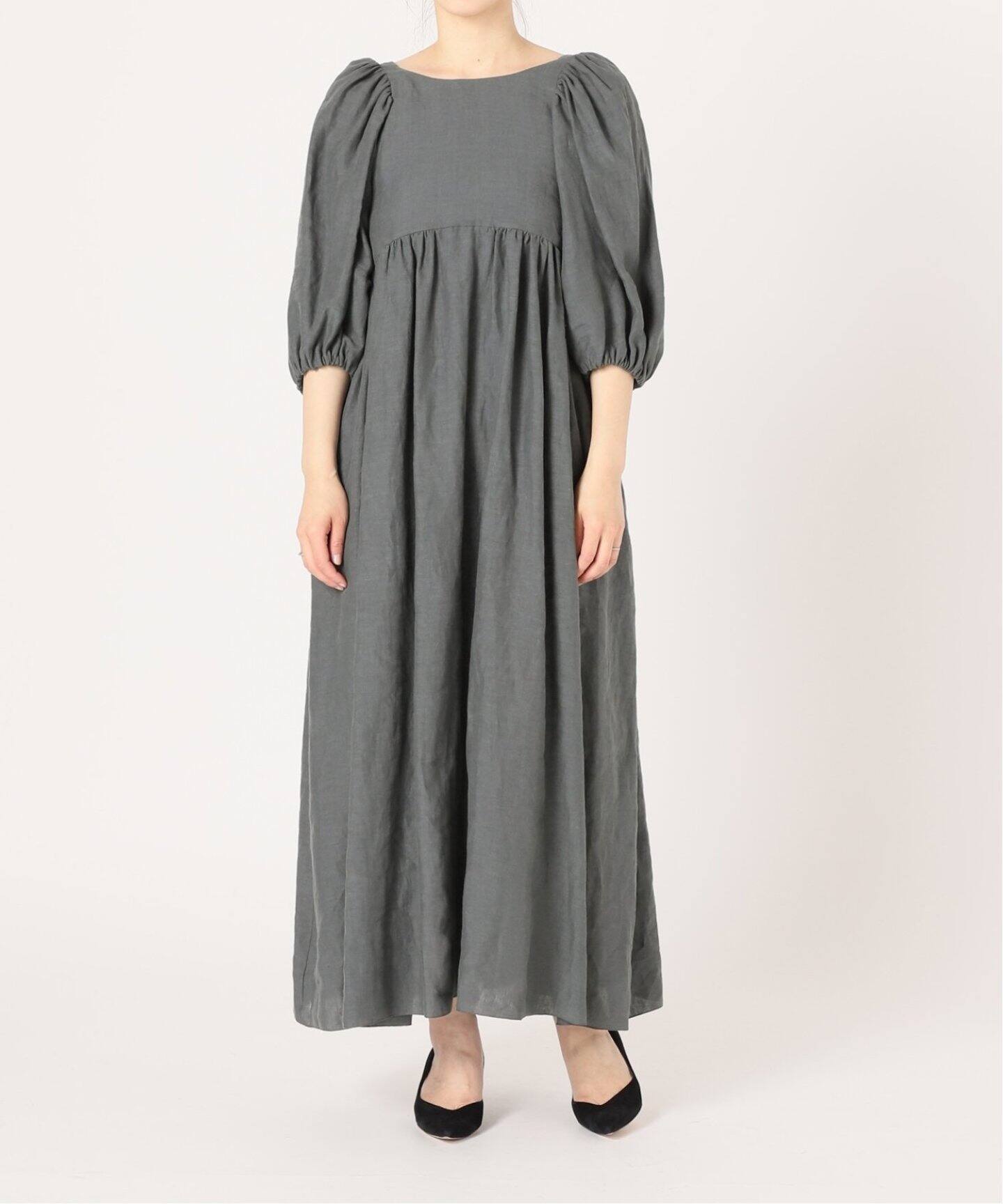 追加》ベルギーリネンワンピース（ワンピース）｜VERMEIL par iena  