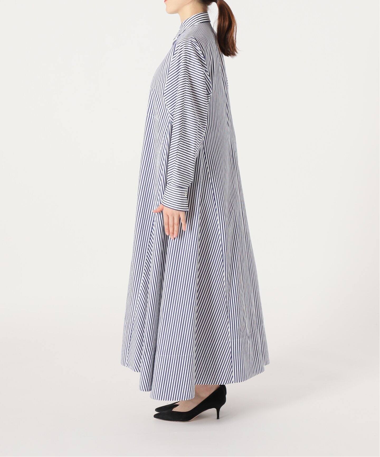 ドルマンスリーブシャツワンピース（シャツワンピース）｜VERMEIL par  