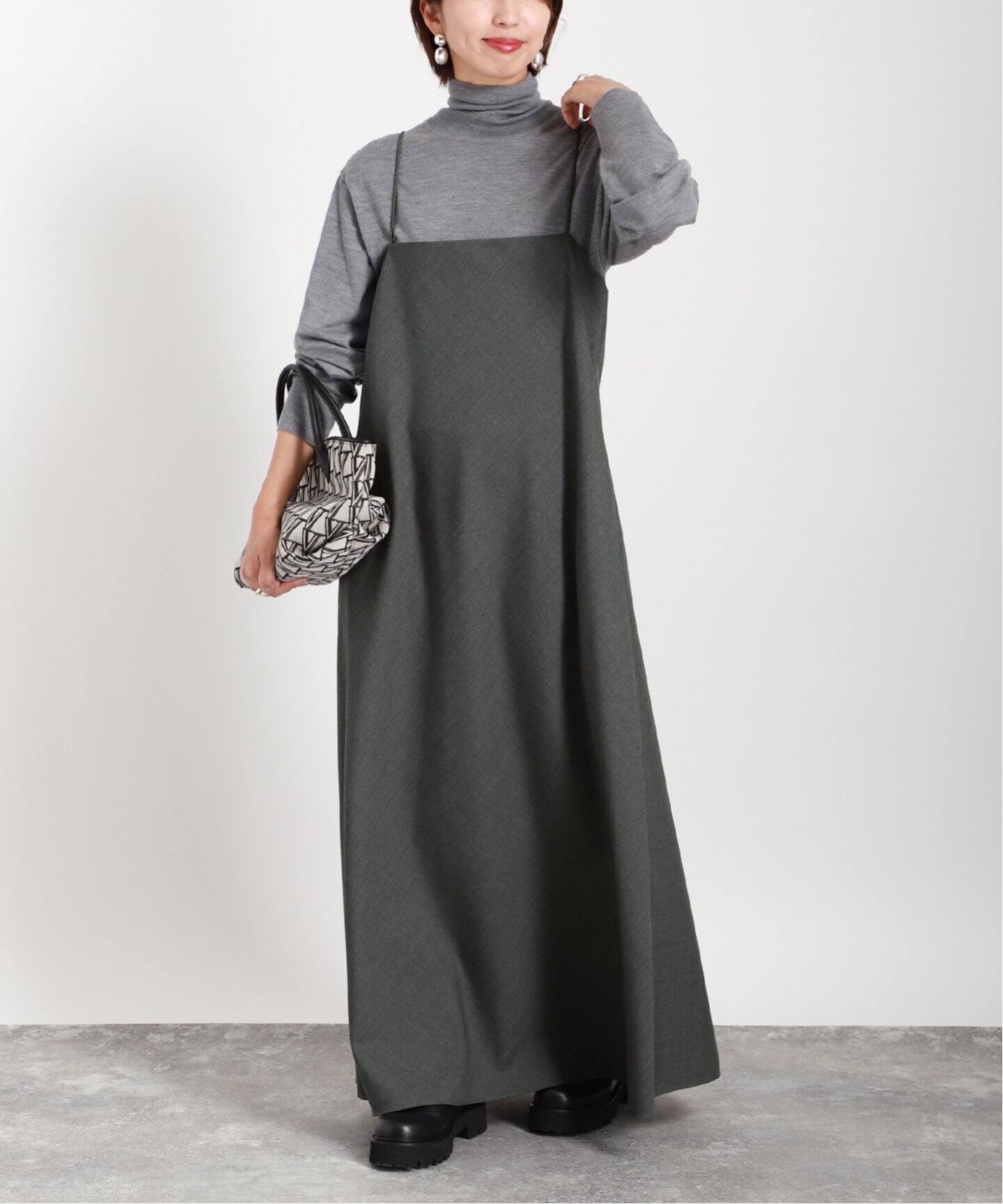 ATON/エイトン】camisole dress（ワンピース）｜VERMEIL par iena  