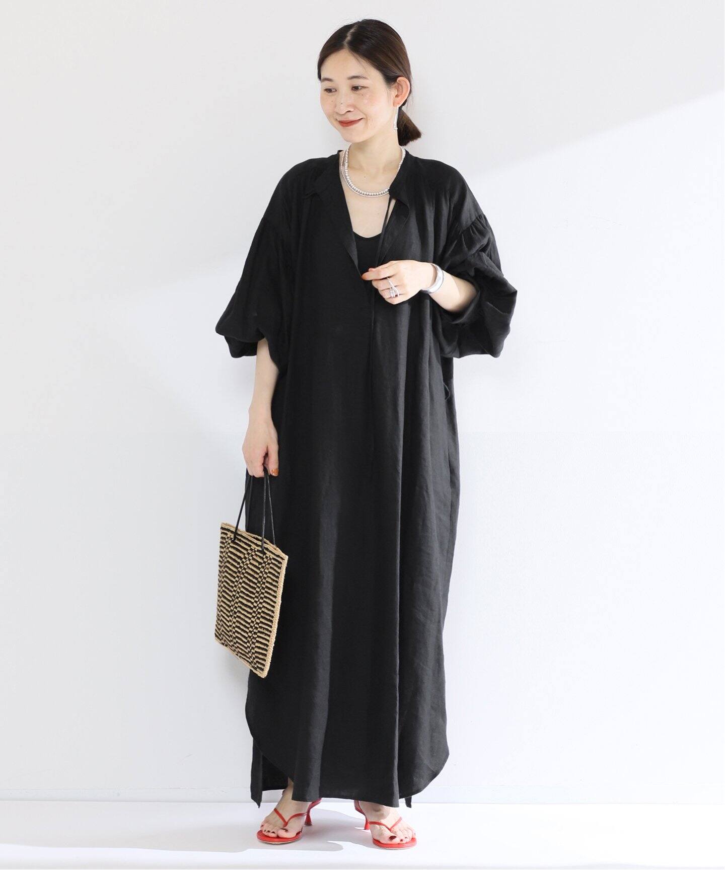 DOU BOCHI ERIC BERGERE/ドゥーボキエリックベルジェ―ル】ギャザー  