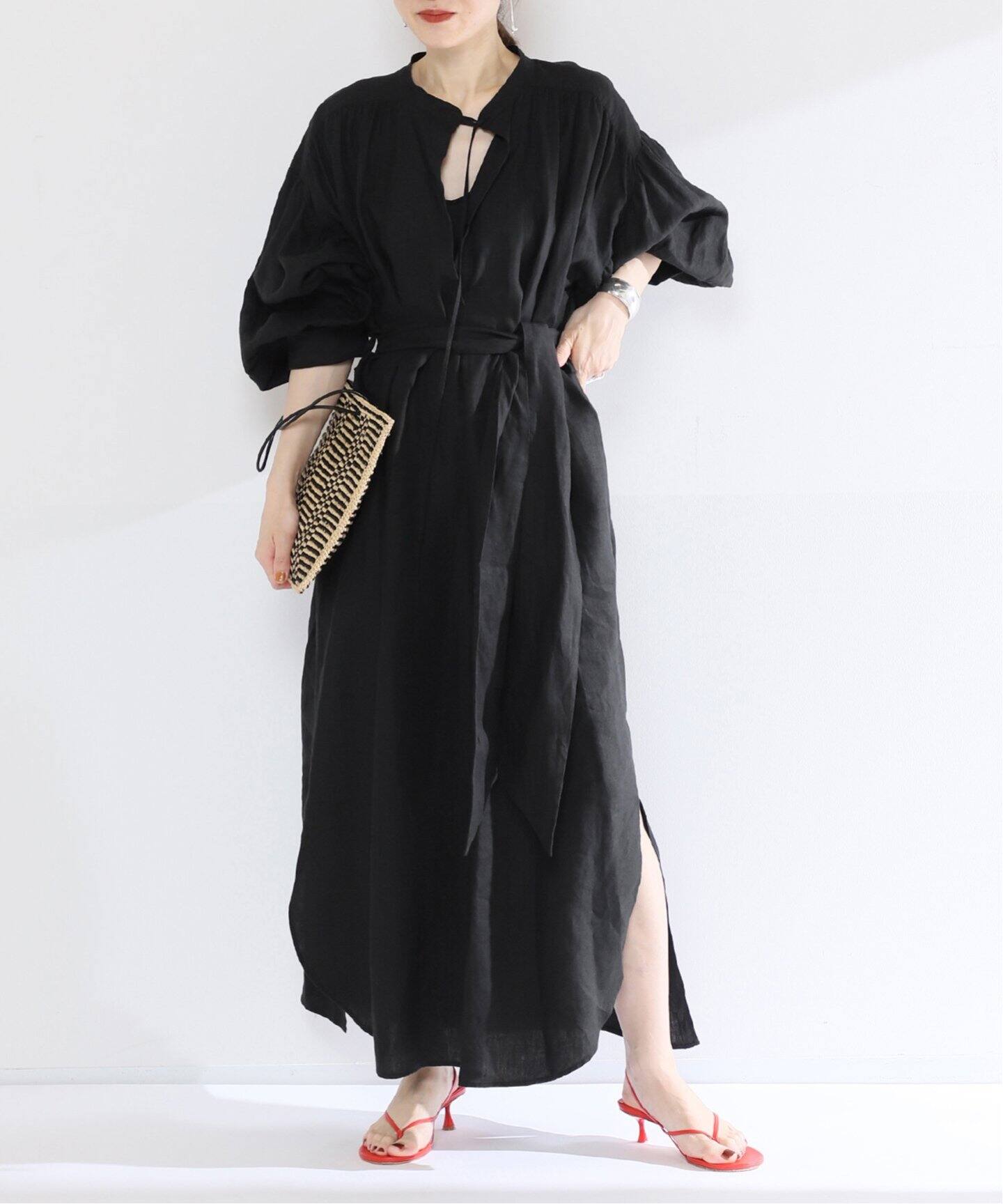 DOU BOCHI ERIC BERGERE/ドゥーボキエリックベルジェ―ル】ギャザー  