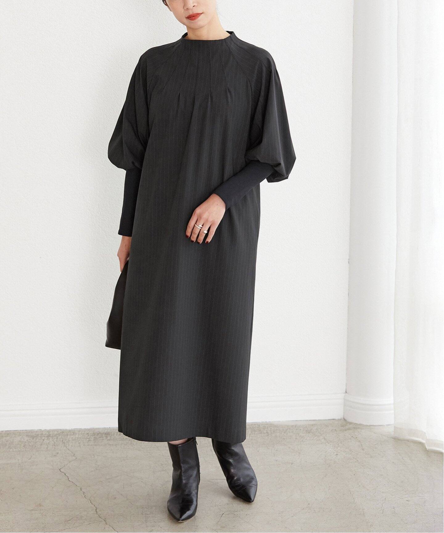 Room no.8/ルームエイト】CHALK ST RADIATION ギャザードレス  